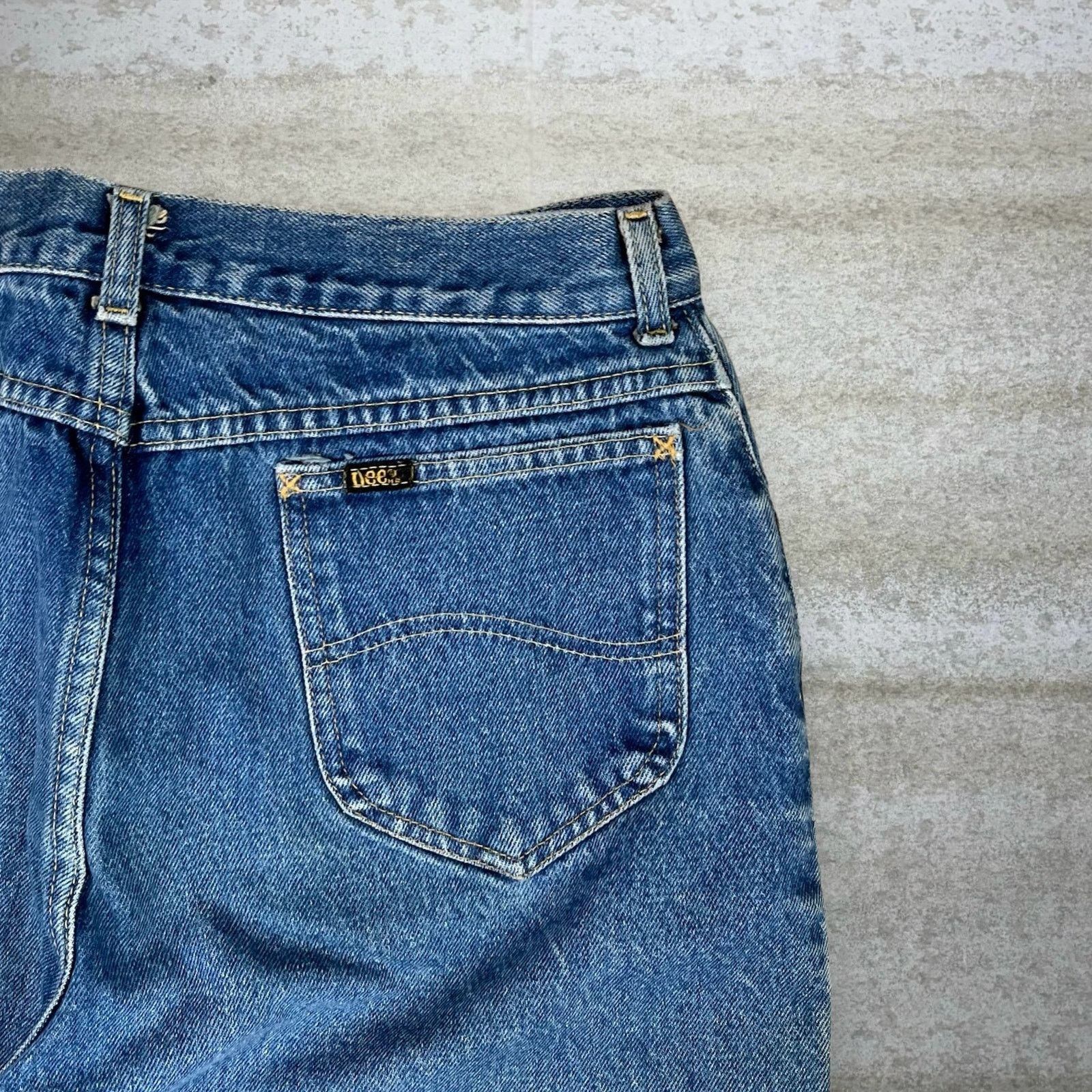 Lee Vintage 90s Lee MR Jeans 28x30 Baggy Medium Wash Made in USA Size US 28 / EU 44 - 3 Thumbnail
