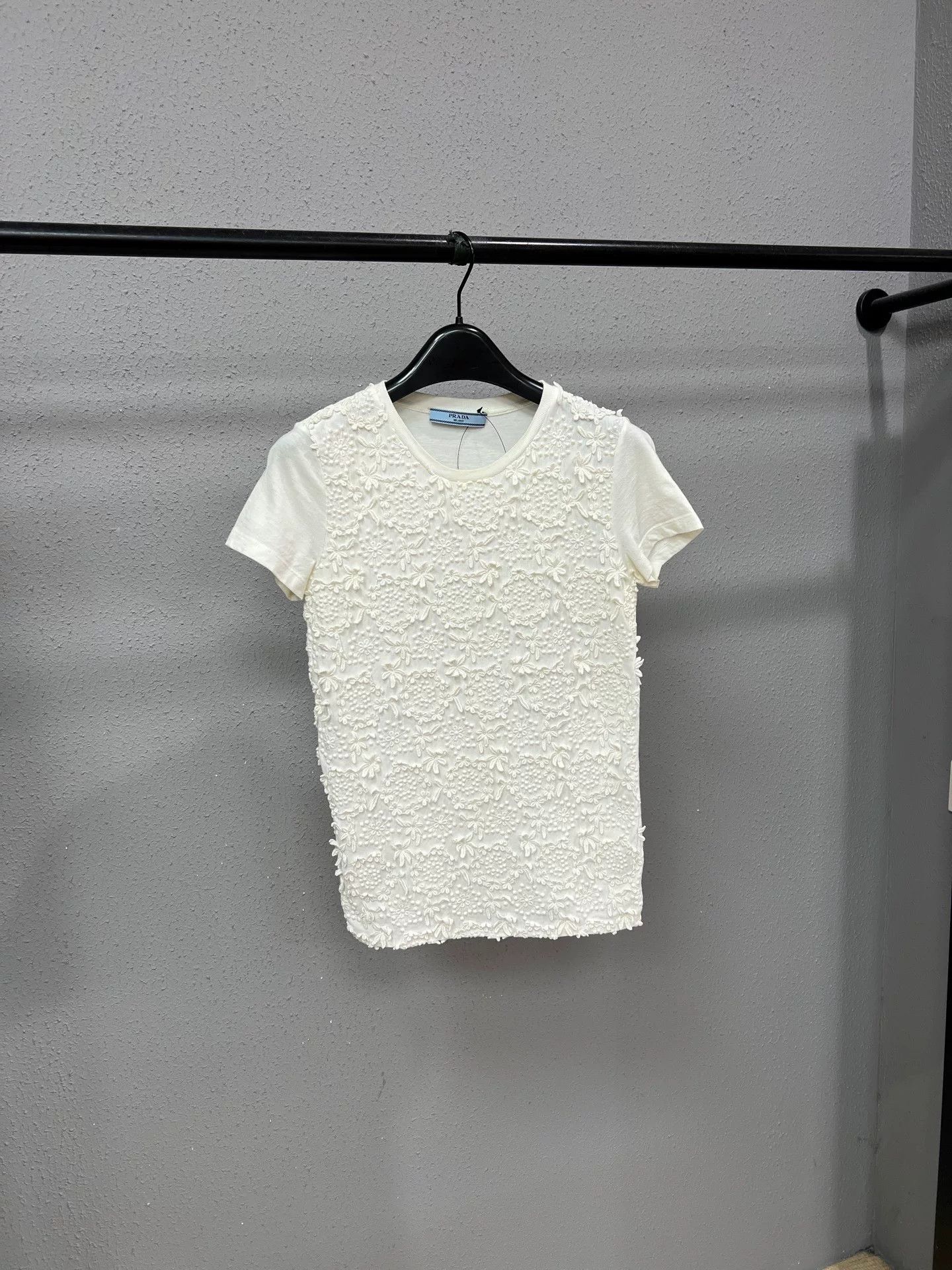 Prada Prada Short-Sleeve Top Size XS / US 0-2 / IT 36-38 - 1 Thumbnail