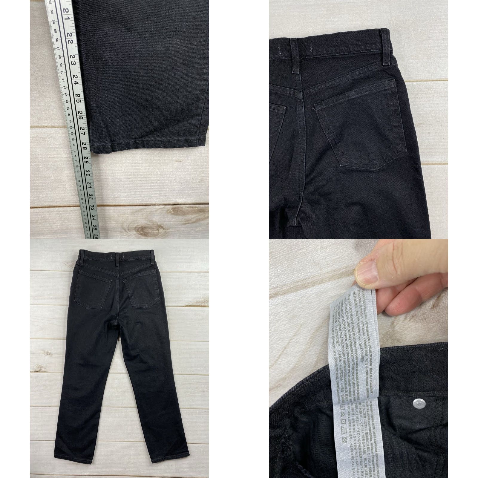 Abercrombie & Fitch Abercrombie & Fitch Jeans Womens Sz 28 6 Black The 90s Straight Ultra High Rise Shirt Womens Jeans 90s Black Abercrombie & Fitch Mens? Size 28" / US 6 / IT 42 - 8 Thumbnail