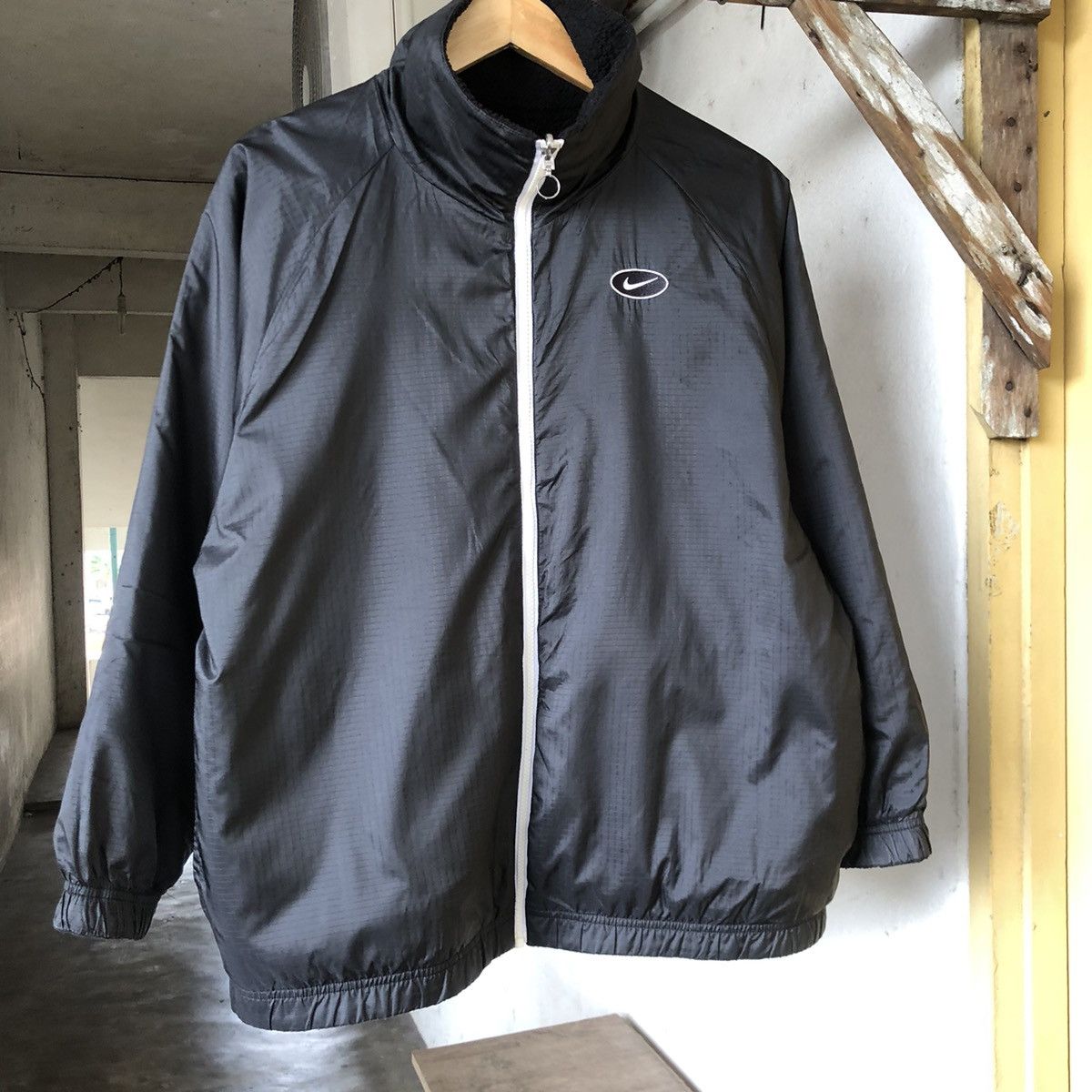 Nike Nike Big Swoosh Fleece Reversible Jacket Size US M / EU 48-50 / 2 - 5 Thumbnail