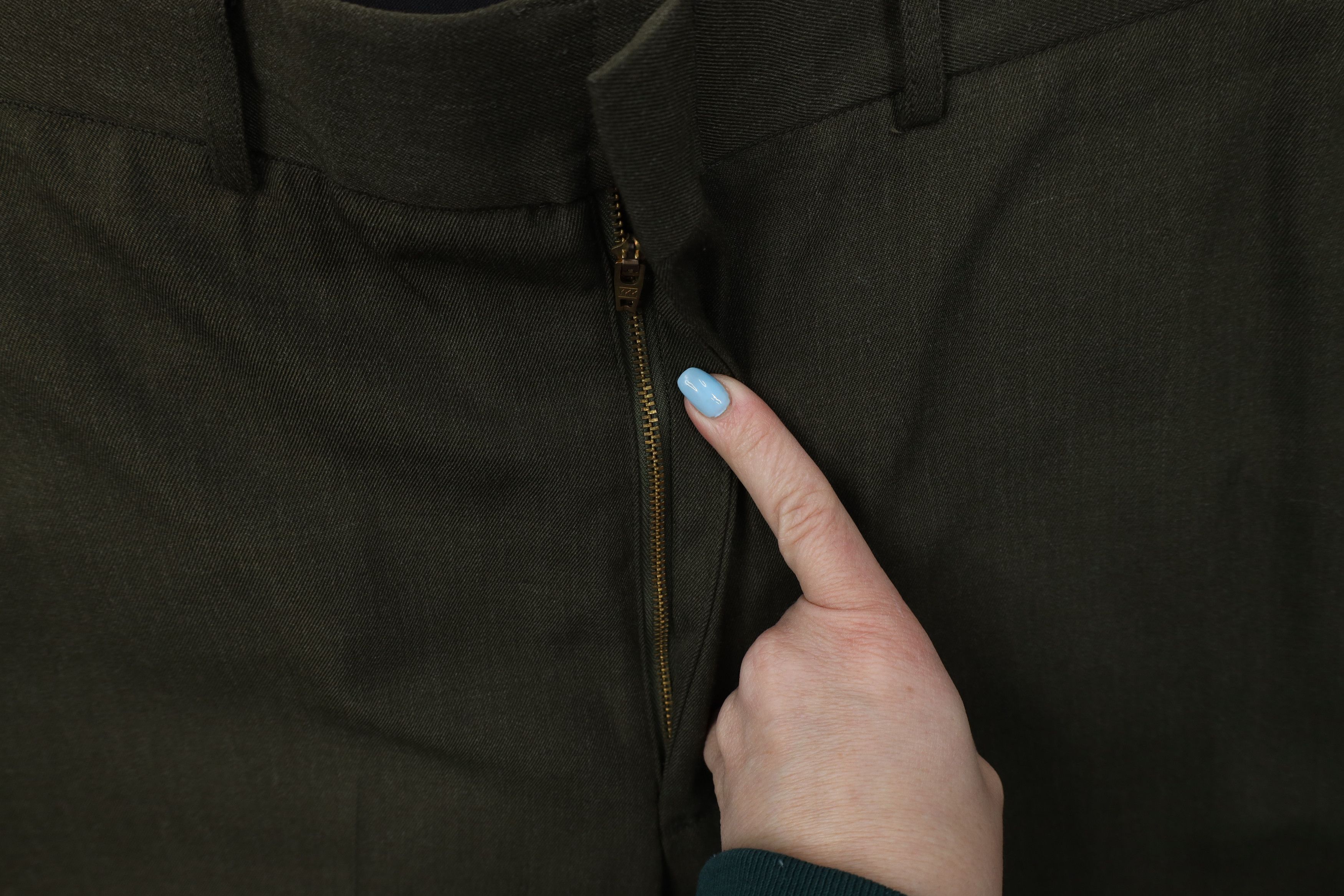 Vintage Vintage 90s USGI Marines Green Shade 2212 Wide Leg Pants USA Size US 34 / EU 50 - 6 Thumbnail