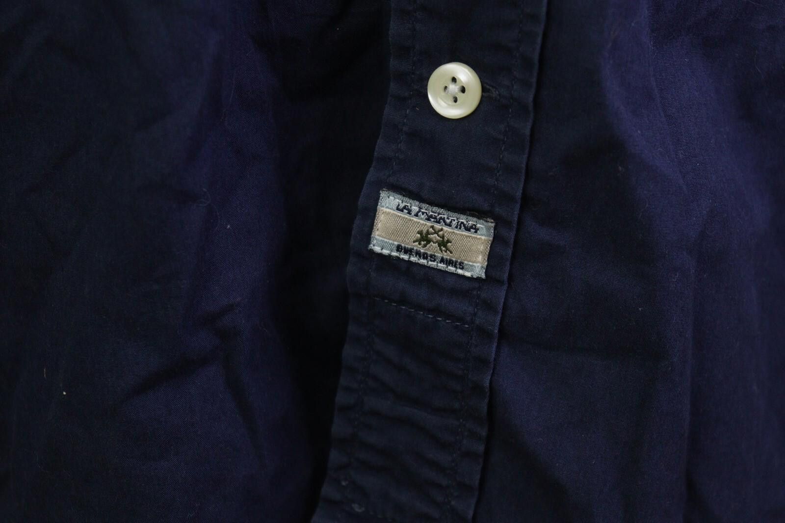 La Martina La Martina Saddlery Blue Button Down Shirt Size M Size US M / EU 48-50 / 2 - 7 Thumbnail