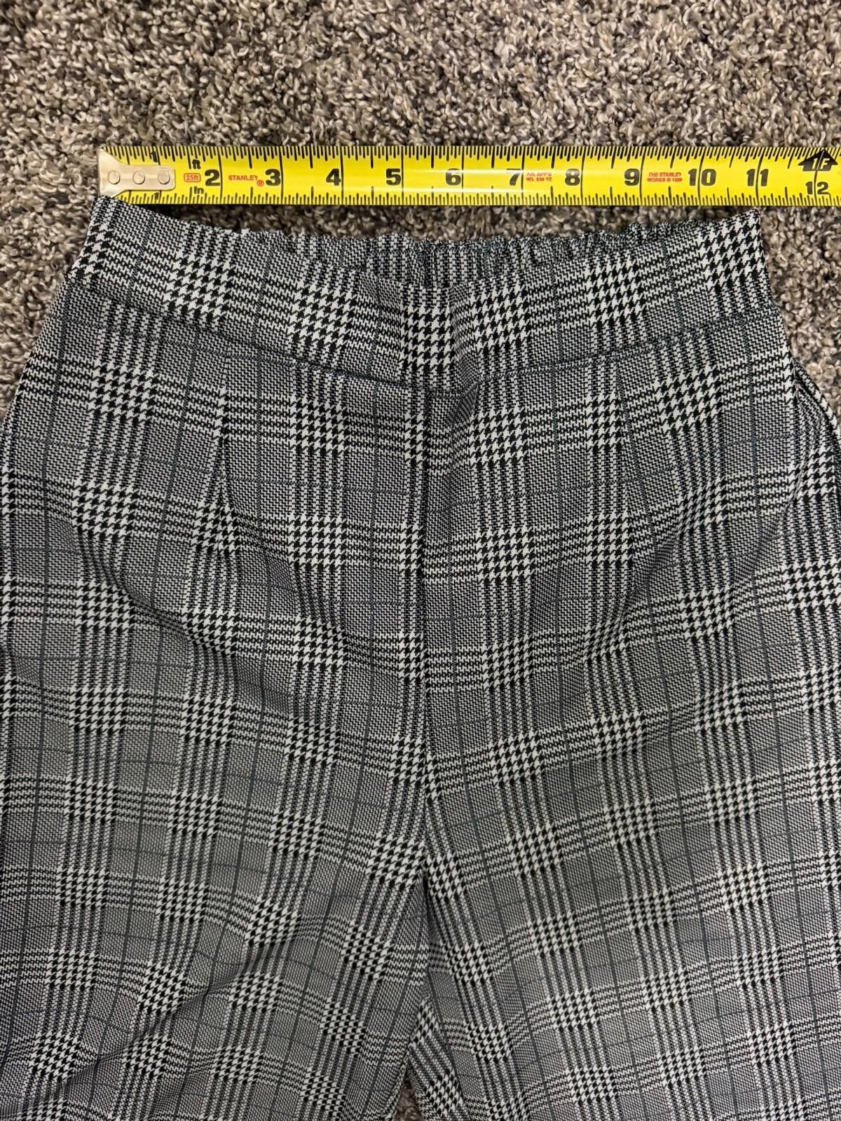 The Unbranded Brand Unbranded Plaid Dress Pants (SMALL) Size 28" / US 6 / IT 42 - 6 Thumbnail
