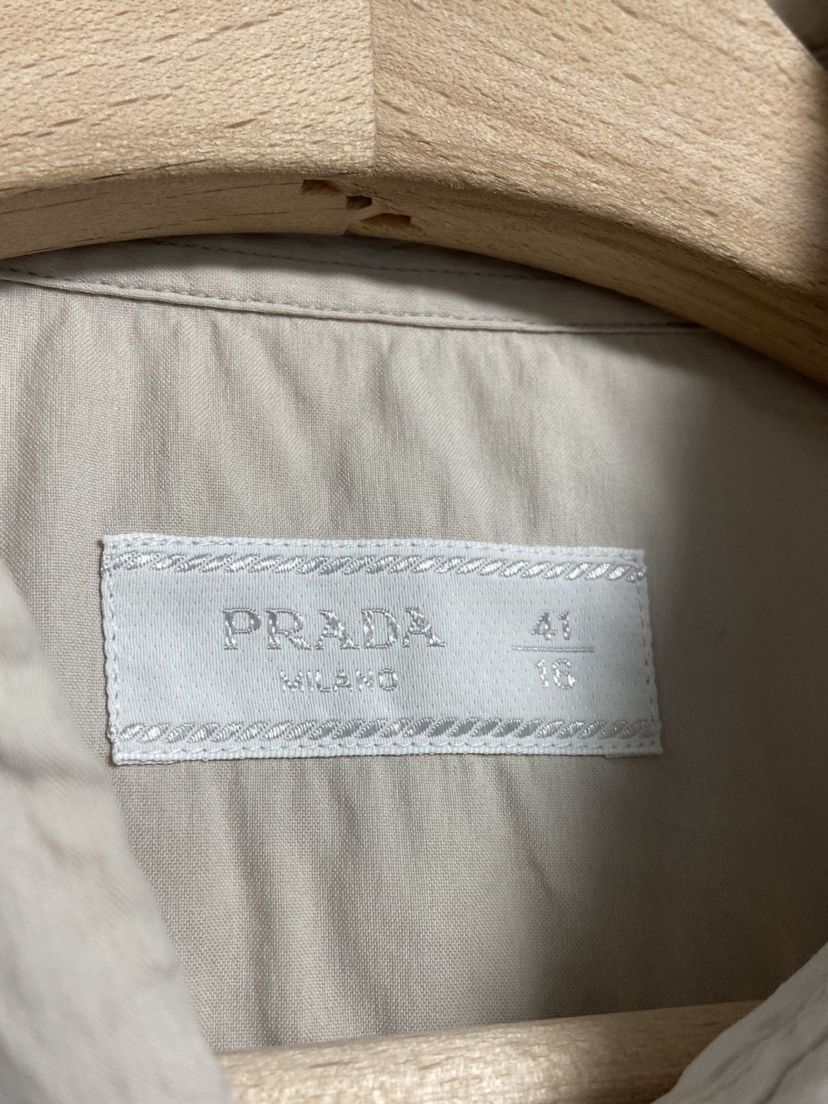 Prada Prada Milano Button Up Shirt Size US L / EU 52-54 / 3 - 6 Thumbnail