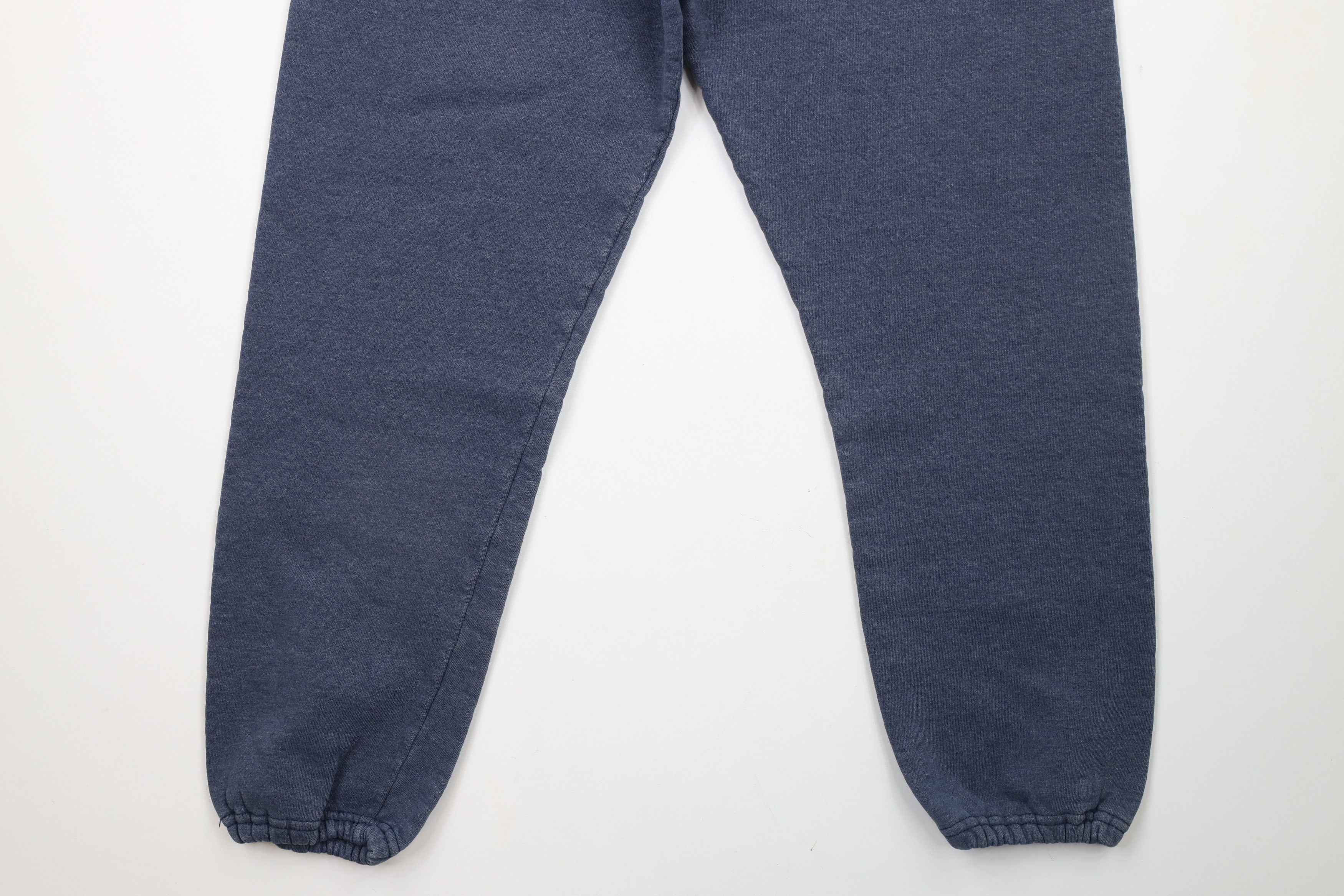 Russell Athletic × Vintage Vintage 90s Russell Athletic Blank Sweatpants Joggers Blue Size US 34 / EU 50 - 10 Thumbnail