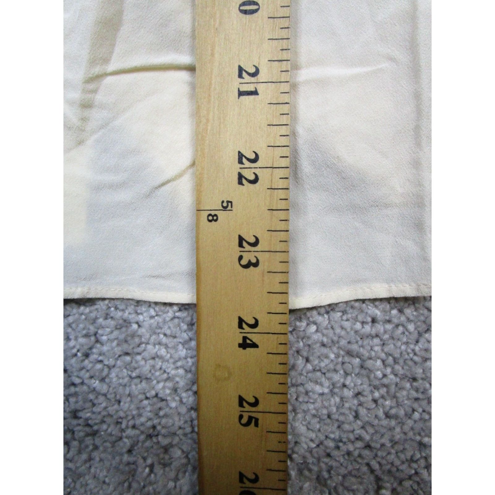 Reiss Reiss Shirt Womens Beige Blouse Size XS / US 0-2 / IT 36-38 - 8 Thumbnail