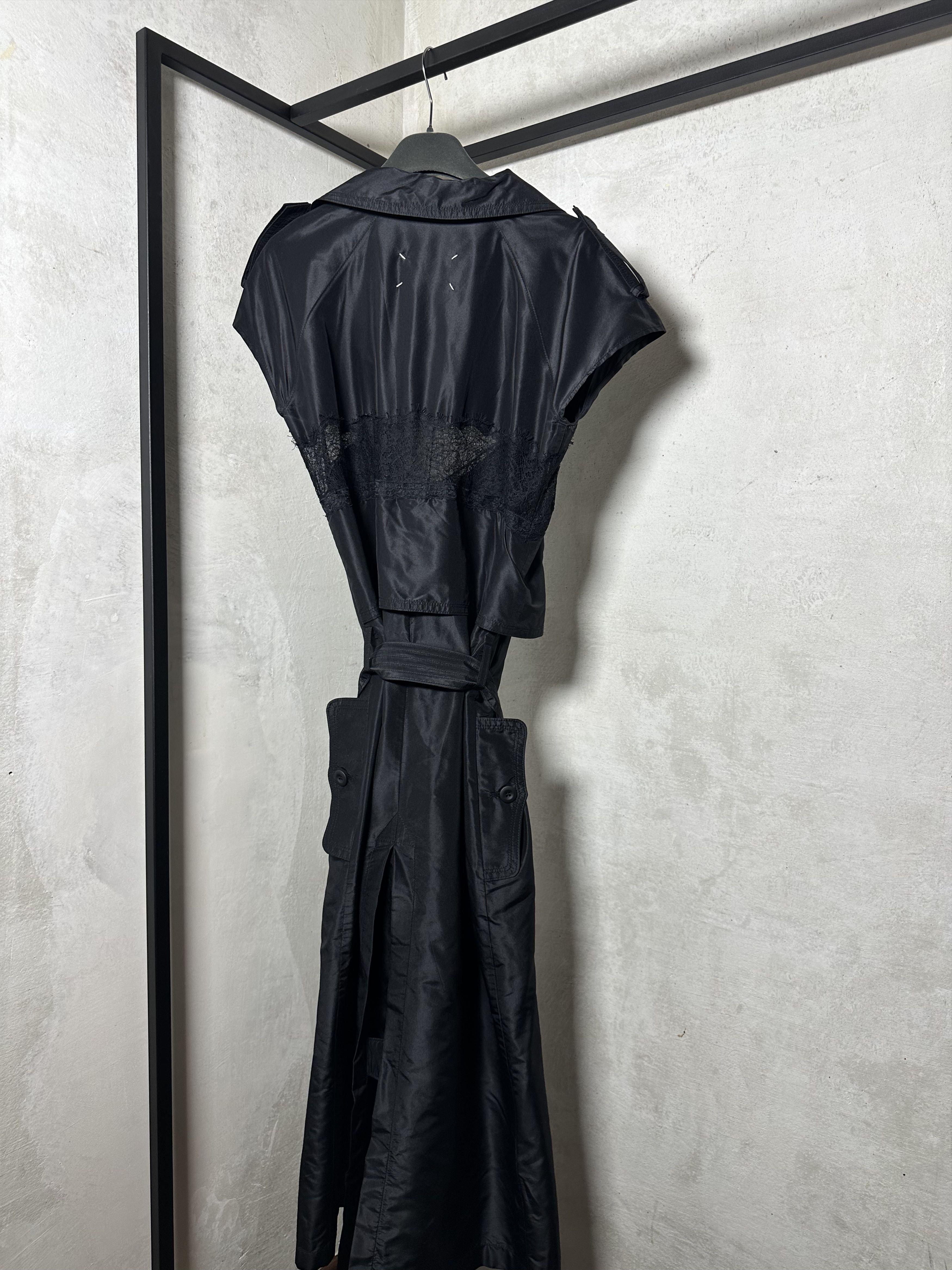 Maison Margiela Maison Margiela SS17 Lace Trench Coat Midi Dress Size S / US 4 / IT 40 - 10 Thumbnail