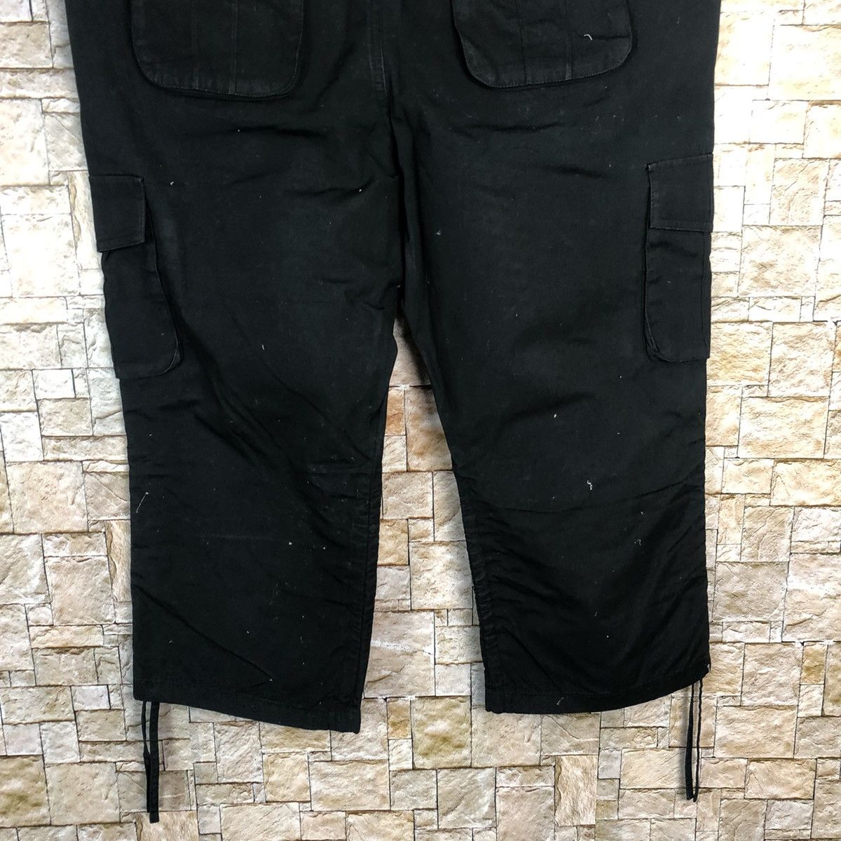 Japanese Brand Smile Land Dark Blue Cropped Pants #A317 Size US 36 / EU 52 - 18 Thumbnail