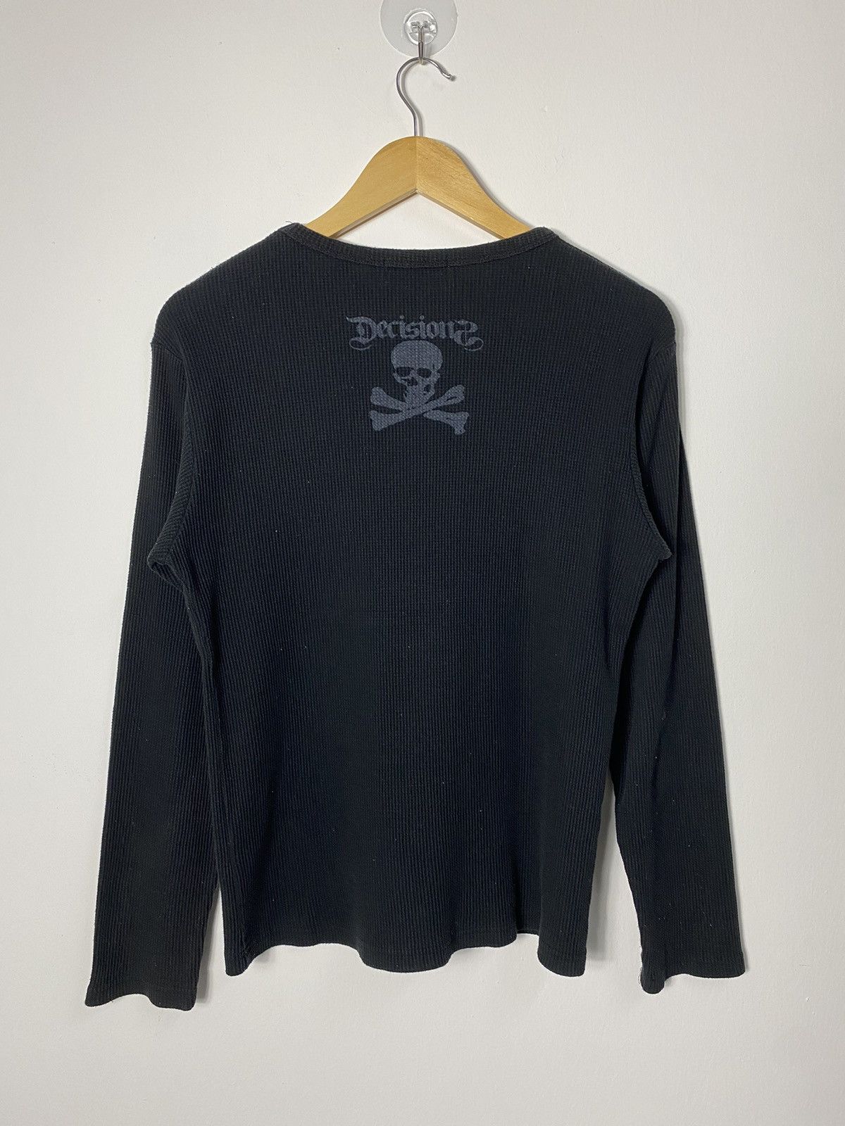 Other Decisions Skull Waffle Longsleeve T-shirt Size US S / EU 44-46 / 1 - 6 Thumbnail