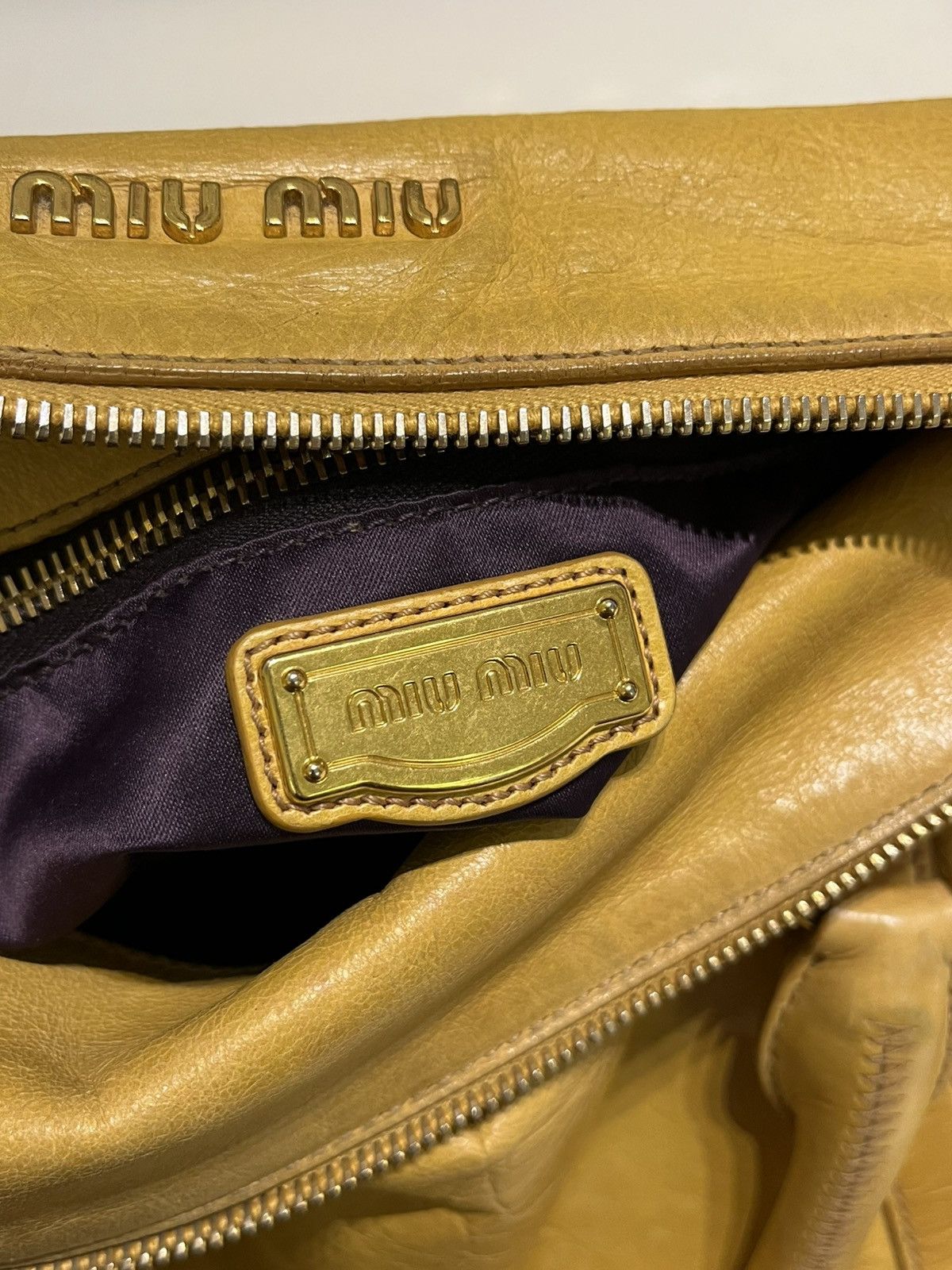 Miu Miu MIU MIU BOWBAG VITELLO Size ONE SIZE - 10 Thumbnail