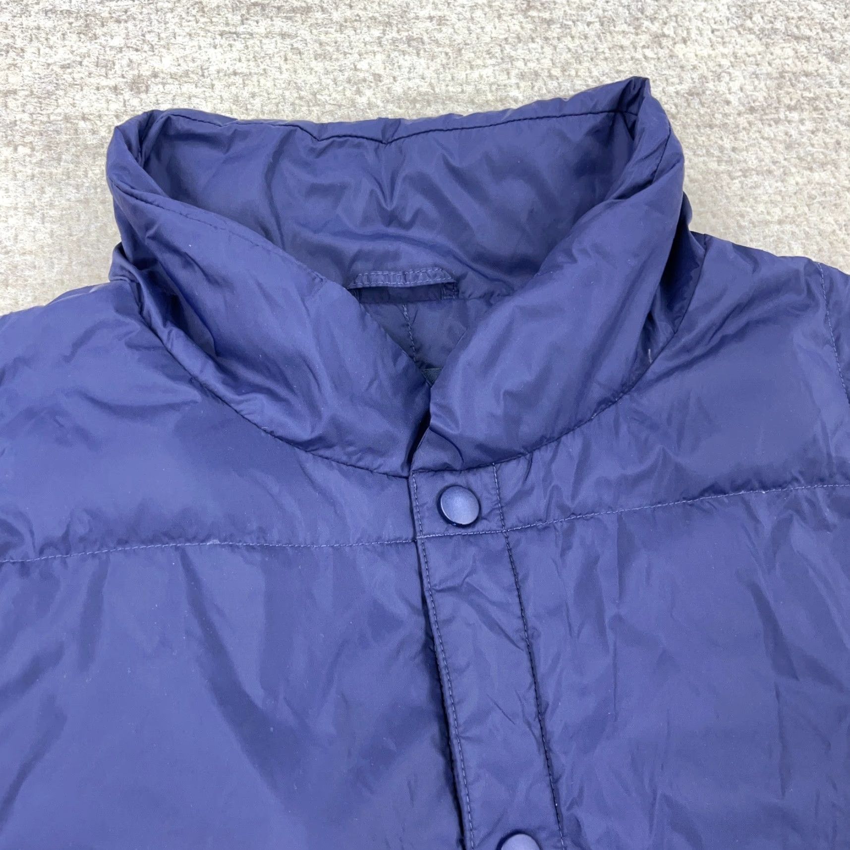 Lands' End Lands' End Puffer Vest Men Large Navy Down Fill VTG Y2K Lightweight Packable Vest Size US L / EU 52-54 / 3 - 6 Thumbnail