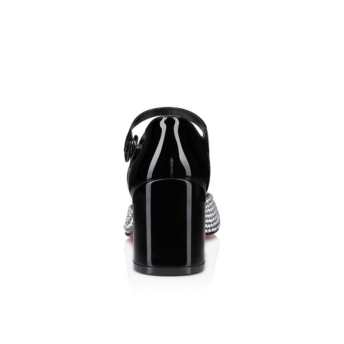 Christian Louboutin o1s1wg110325 Miss MJ Strass Pump in Black Size US 10 / IT 40 - 3 Thumbnail