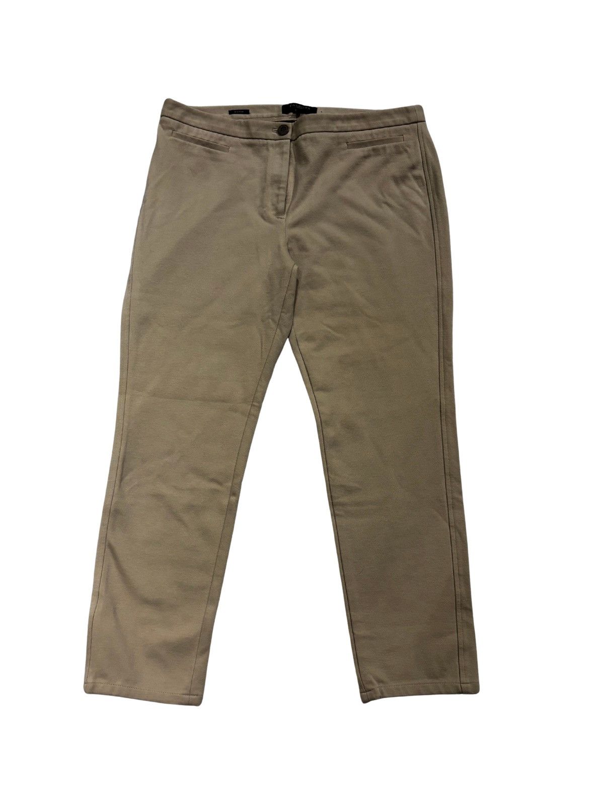 Talbots Women’s beige ankle pants.wp1010 Size 34" / US 12 / IT 48 - 1 Thumbnail