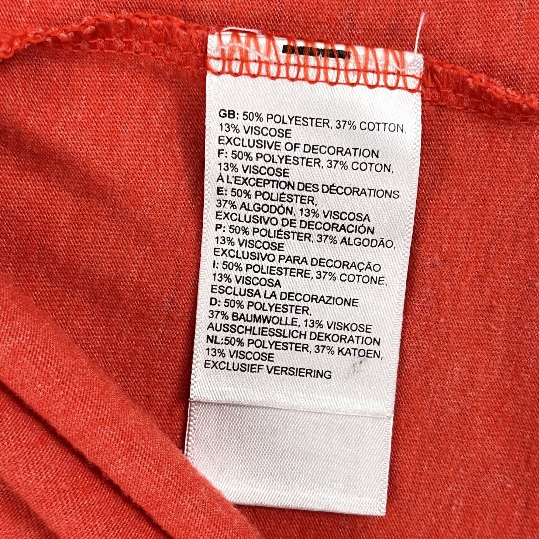 The North Face The North Face Shirt Mens L Orange Graphic Tee Hiking Climbing Polycotton Size US L / EU 52-54 / 3 - 6 Thumbnail