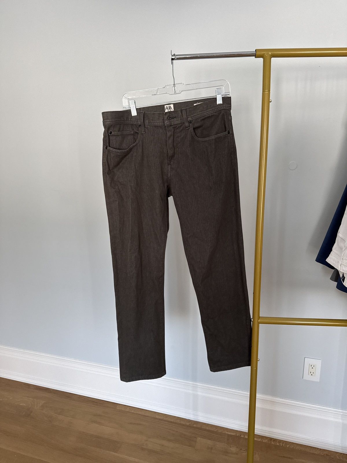 Hiroshi Kato Hiroshi Kato “The Pen” Slim Jeans – Military Green – Size 32 Size US 32 / EU 48 - 1 Thumbnail