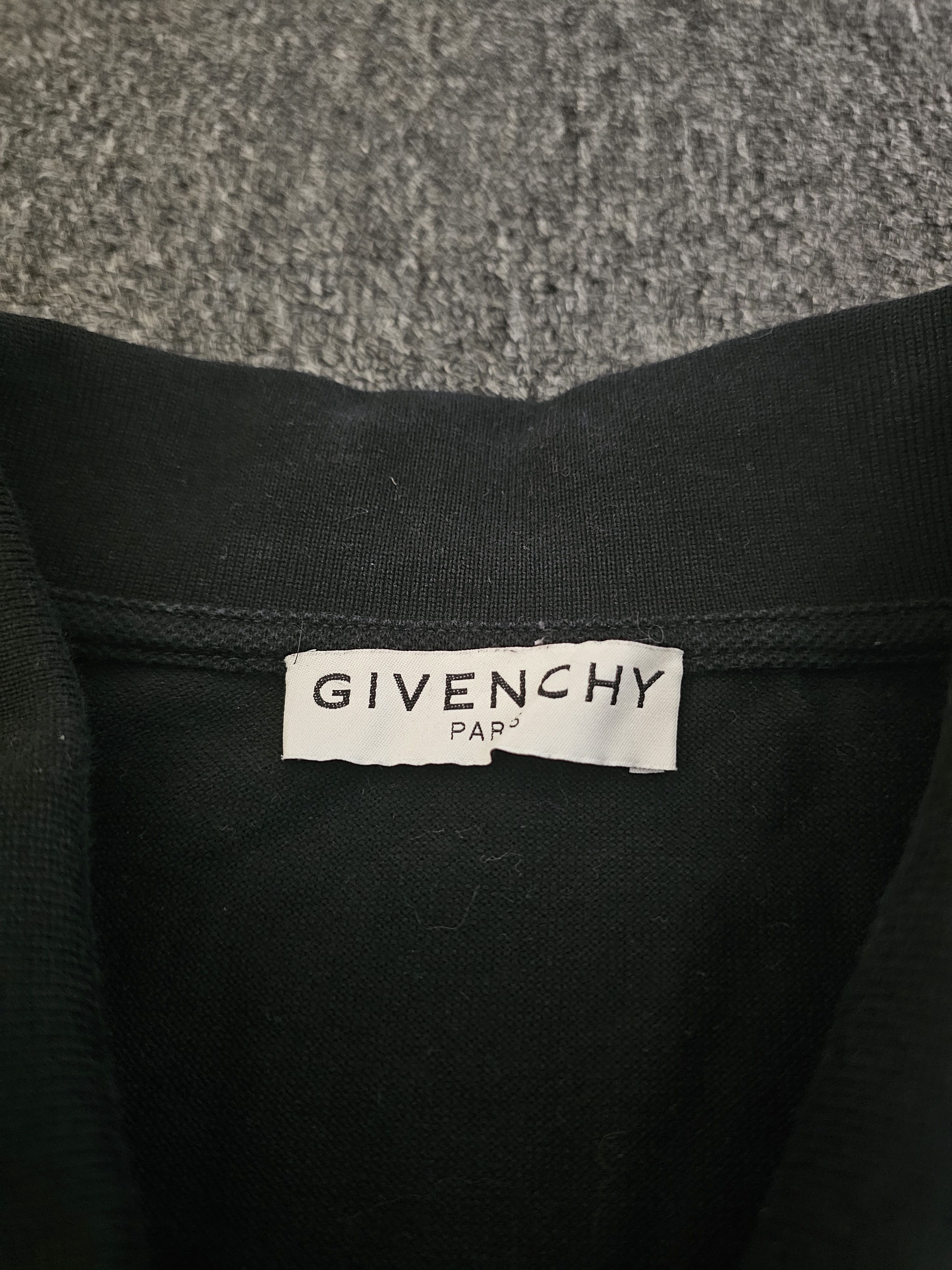 Givenchy Givenchy Men's Black Polo Shirt Size XXL Size US XXL / EU 58 / 5 - 3 Thumbnail