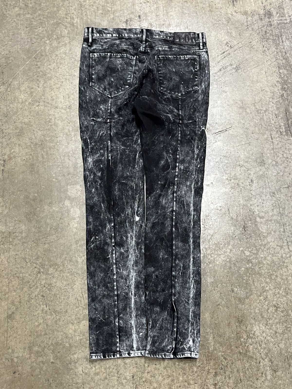 Rta RTA black Japanese denim streetwear hype Size US 37 - 7 Thumbnail