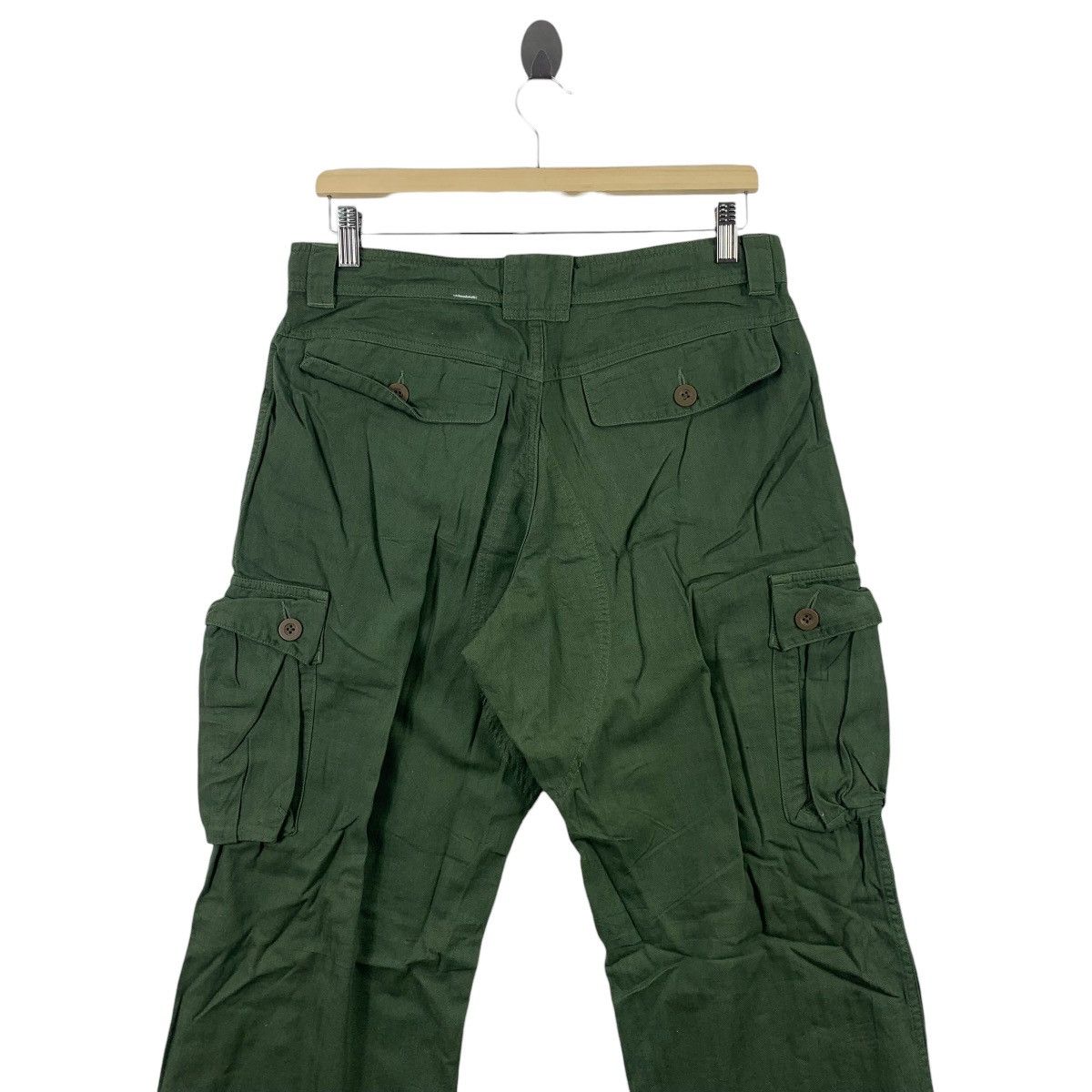 Margaret Howell MARGARET HOWELL Olive green cargo pants Size US 32 / EU 48 - 15 Thumbnail
