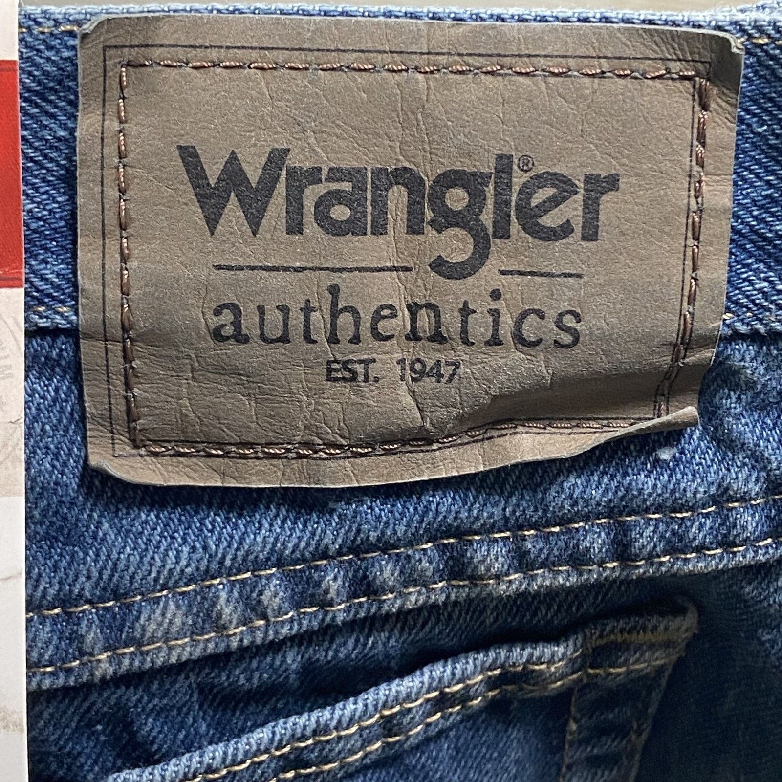 Wrangler Wrangler Authentics Jeans Mens 42x34 Blue Classic Straight Size US 42 / EU 58 - 4 Thumbnail