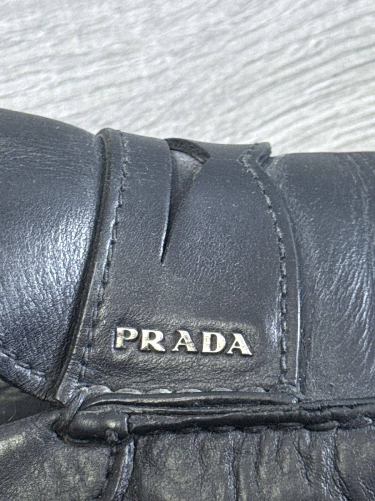 Prada Vintage Prada Leather Driving Loafers Black 2DD011 Men’s Size US 9 / EU 42 - 6 Thumbnail