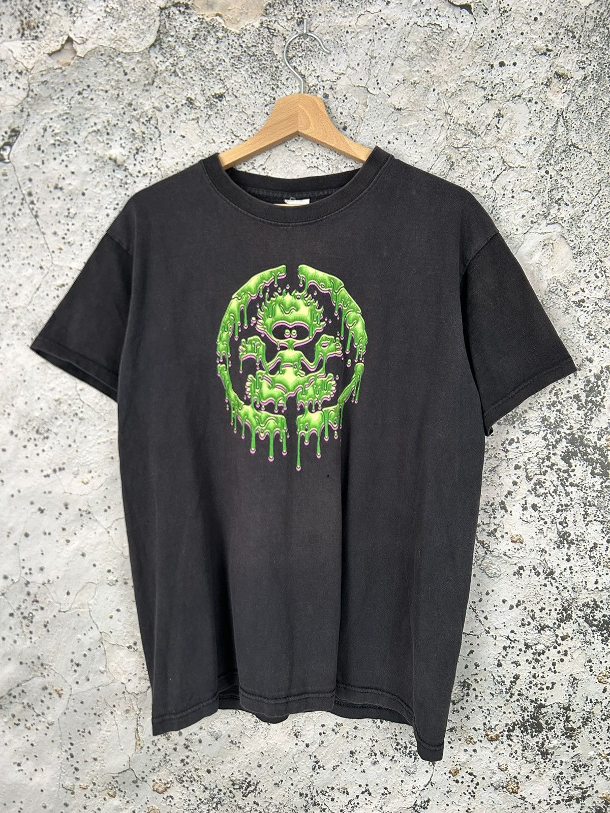 Vintage Vintage Alien Graphic Tee 90s Punk Rock Alternative Size US L / EU 52-54 / 3 - 1 Thumbnail