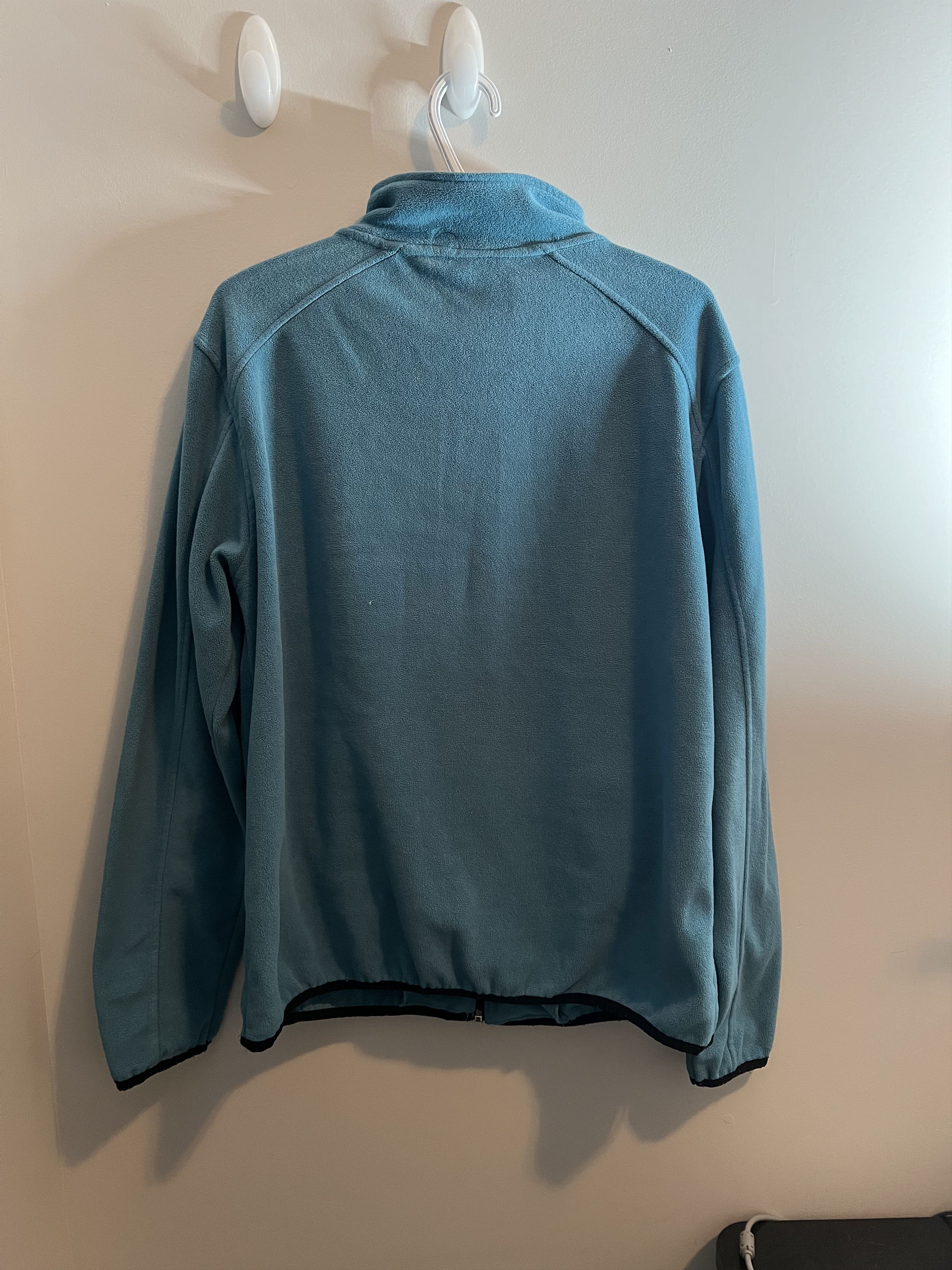 Calvin Klein Archive Vintage Teal Fleece Zip-Up (Calvin Klein - Size M) Size US M / EU 48-50 / 2 - 3 Thumbnail