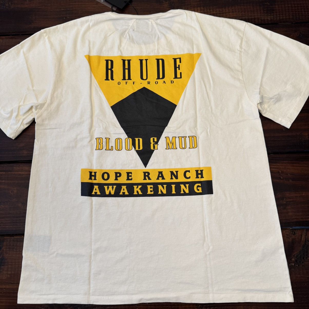 Rhude Rhude Blood And Mud Off-Road T-Shirt Size US L / EU 52-54 / 3 - 3 Thumbnail