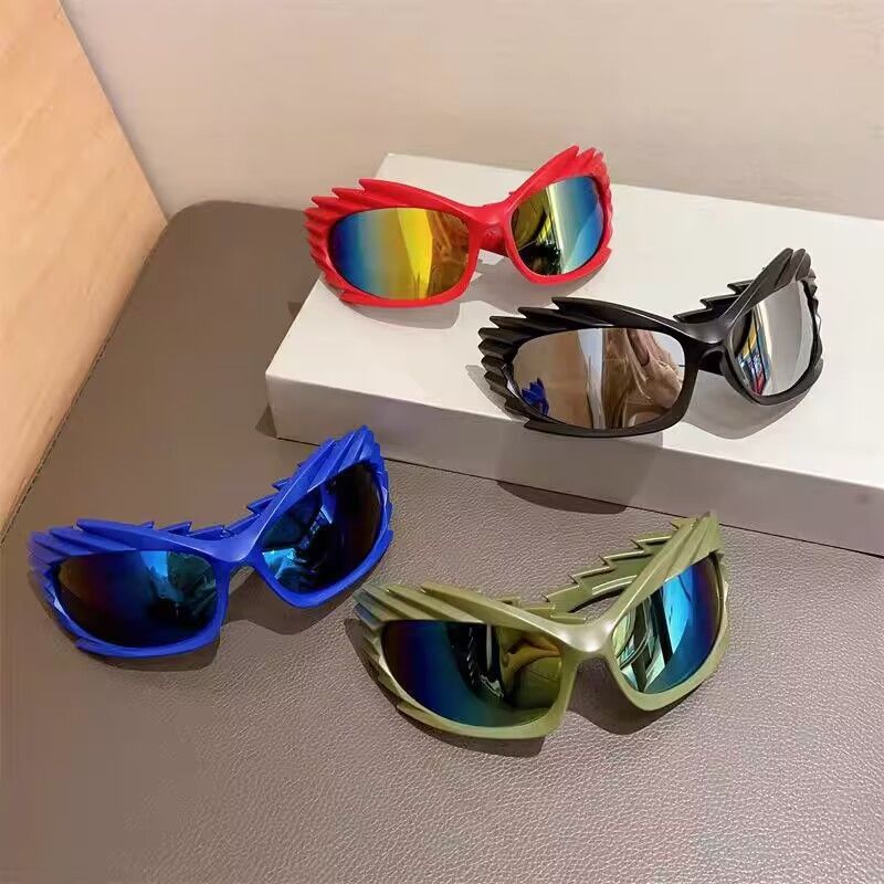 Electric Visual Crazy Street ins style custom avant-garde sunglasses Size ONE SIZE - 3 Thumbnail