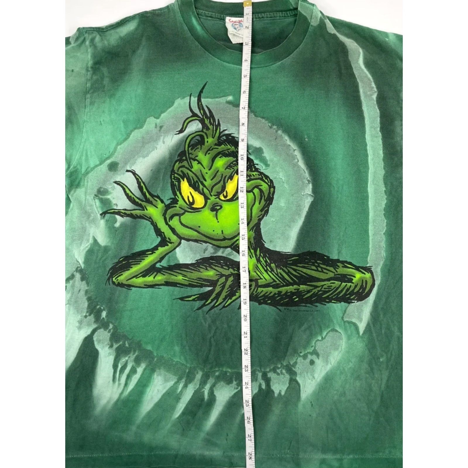 Doublet VINTAGE The Grinch Shirt L Crew Neck Christmas Graphic Tee Double Sided 90s Green Mens Size US L / EU 52-54 / 3 - 7 Thumbnail