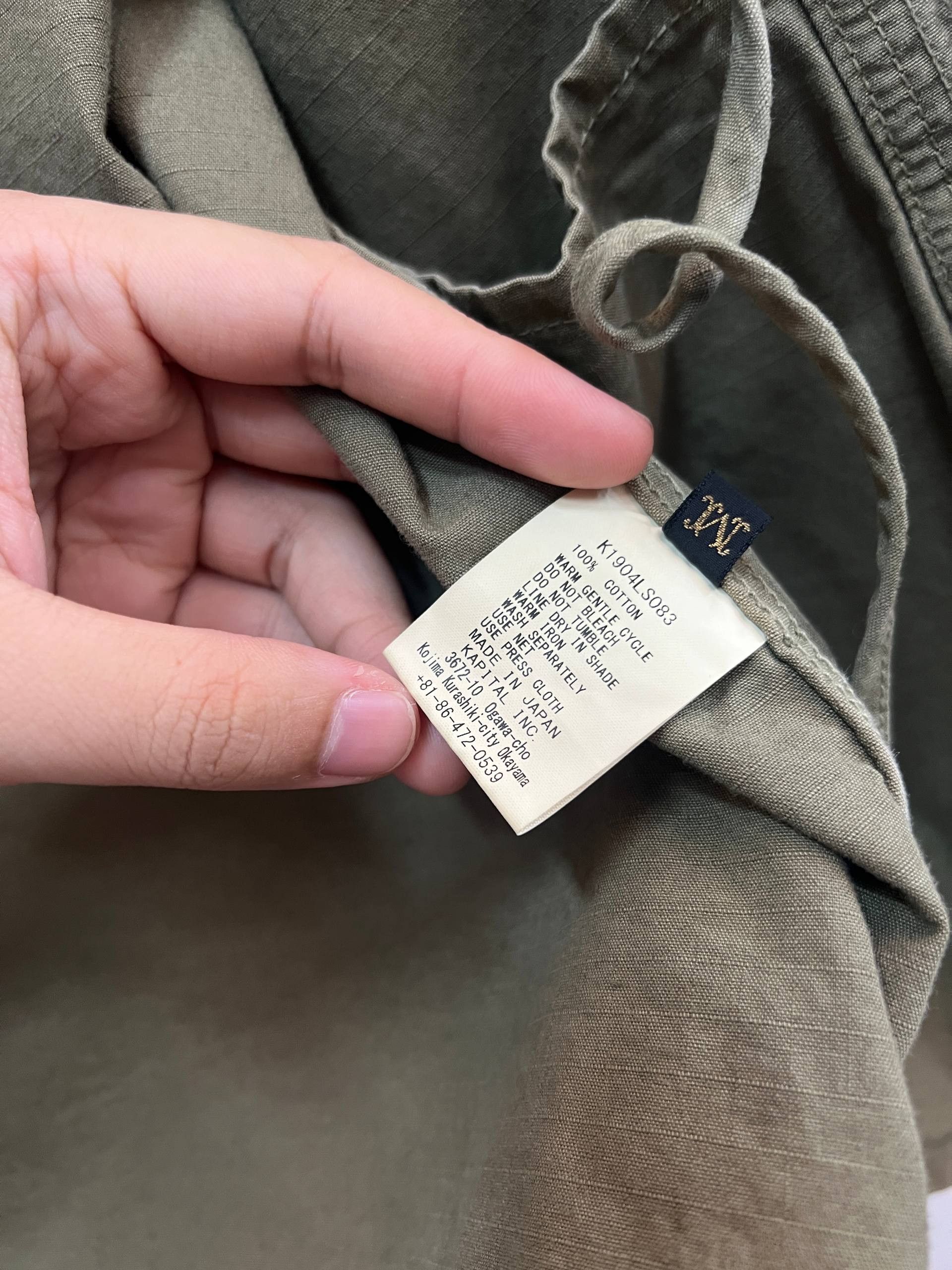 Kapital 2019 Kapital Ripstop Fishing Kimono Jacket Size US M / EU 48-50 / 2 - 6 Thumbnail