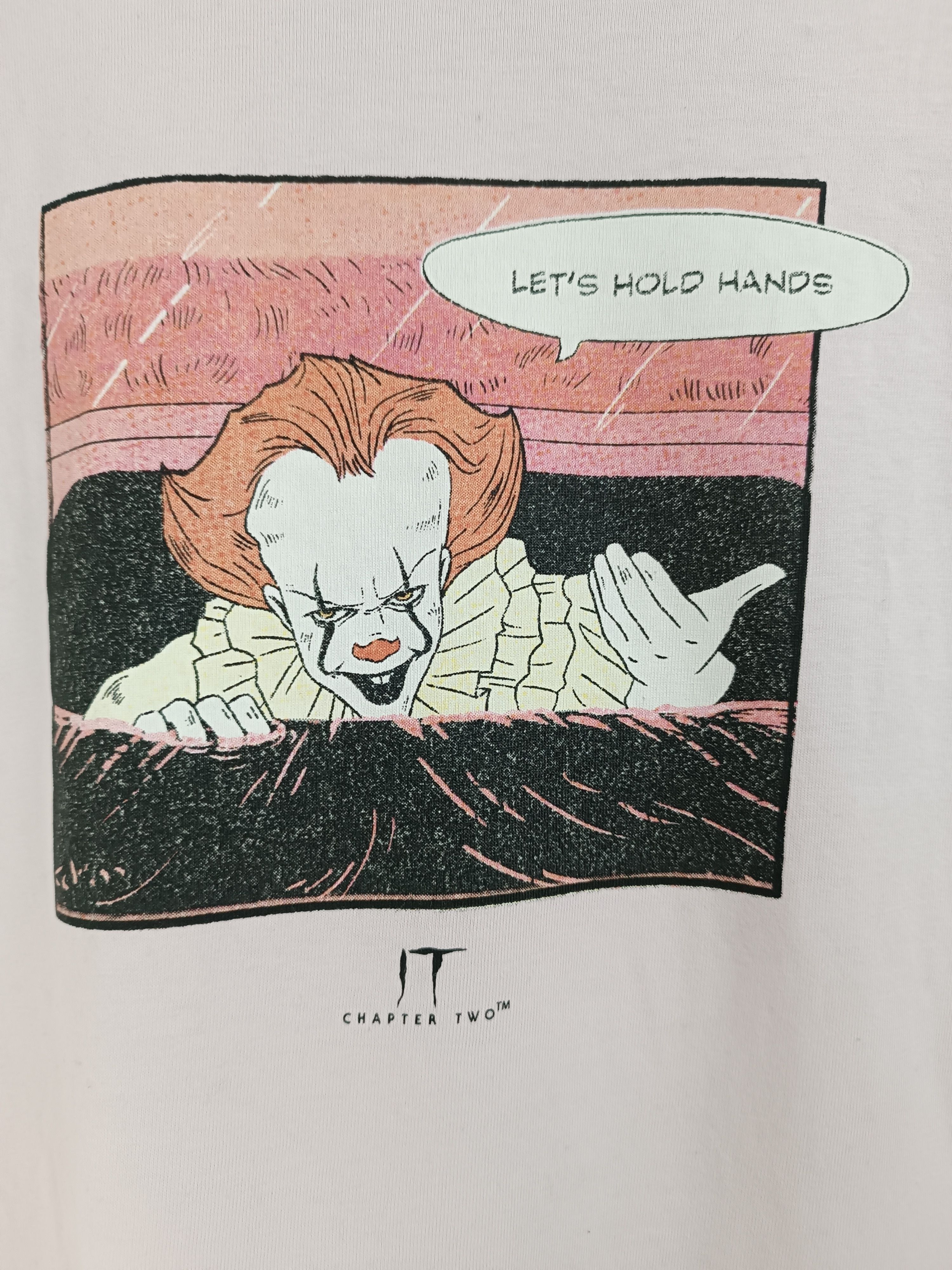 Vintage VINTAGE IT PENNYWISE CLOWN SCARY HORROR MOVIE TEE Size US M / EU 48-50 / 2 - 9 Thumbnail