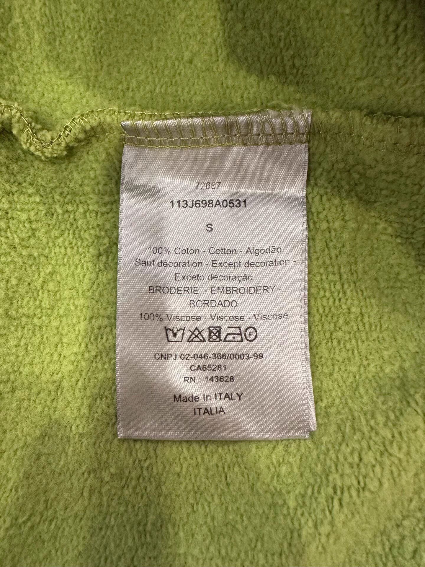 Dior Dior Men's Green Hoodie White CD Logo S Size US S / EU 44-46 / 1 - 6 Thumbnail
