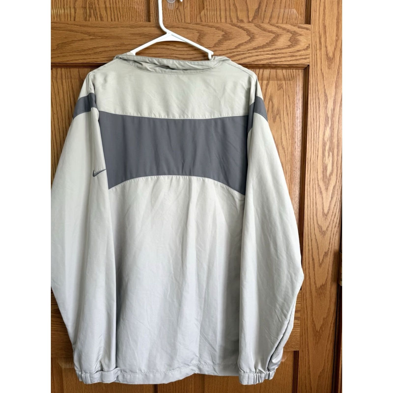 Nike Nike Kansas City Golf Zip Up Jacket XL Mens Ivory Cream Windbreaker Varsity Full Zip Size US XL / EU 56 / 4 - 2 Thumbnail