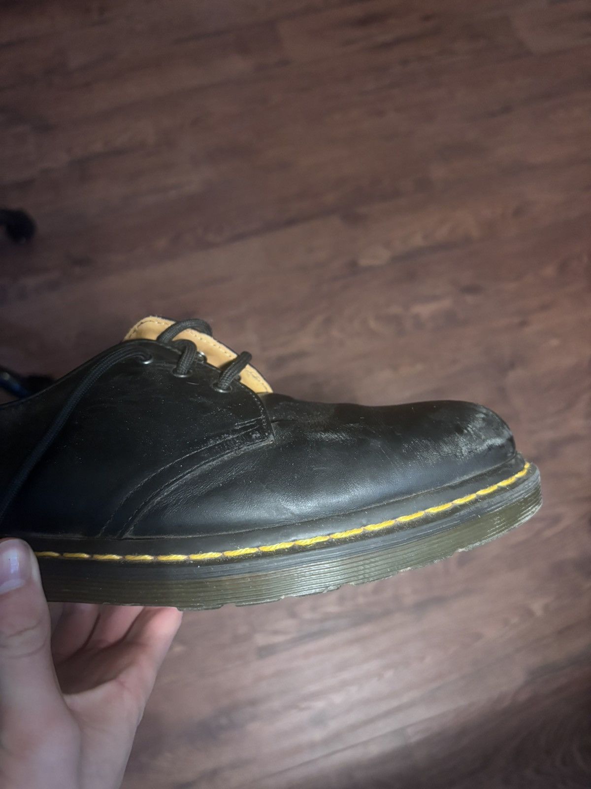 Dr. Martens dr martins low top boots Size US 10 / EU 43 - 2 Thumbnail
