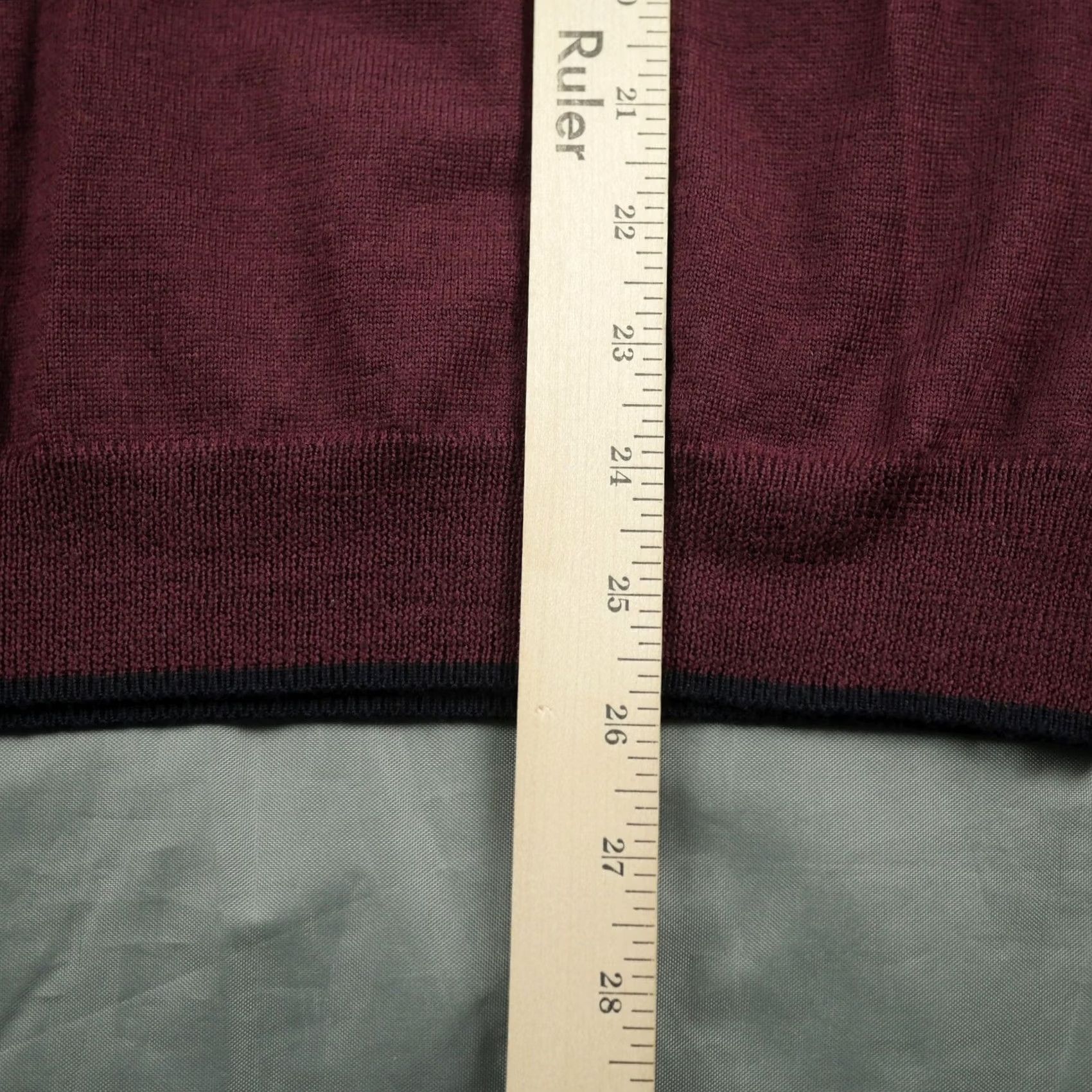 Brooks Brothers BROOKS BROTHERS Sweater Vest Mens Large Wool Pullover Argyle Classic V-Neck Knit Size US L / EU 52-54 / 3 - 4 Thumbnail