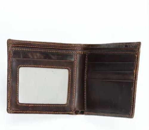 VIBE Gothic Genuine Leather Punk Wallet Card Holder Size ONE SIZE - 7 Thumbnail