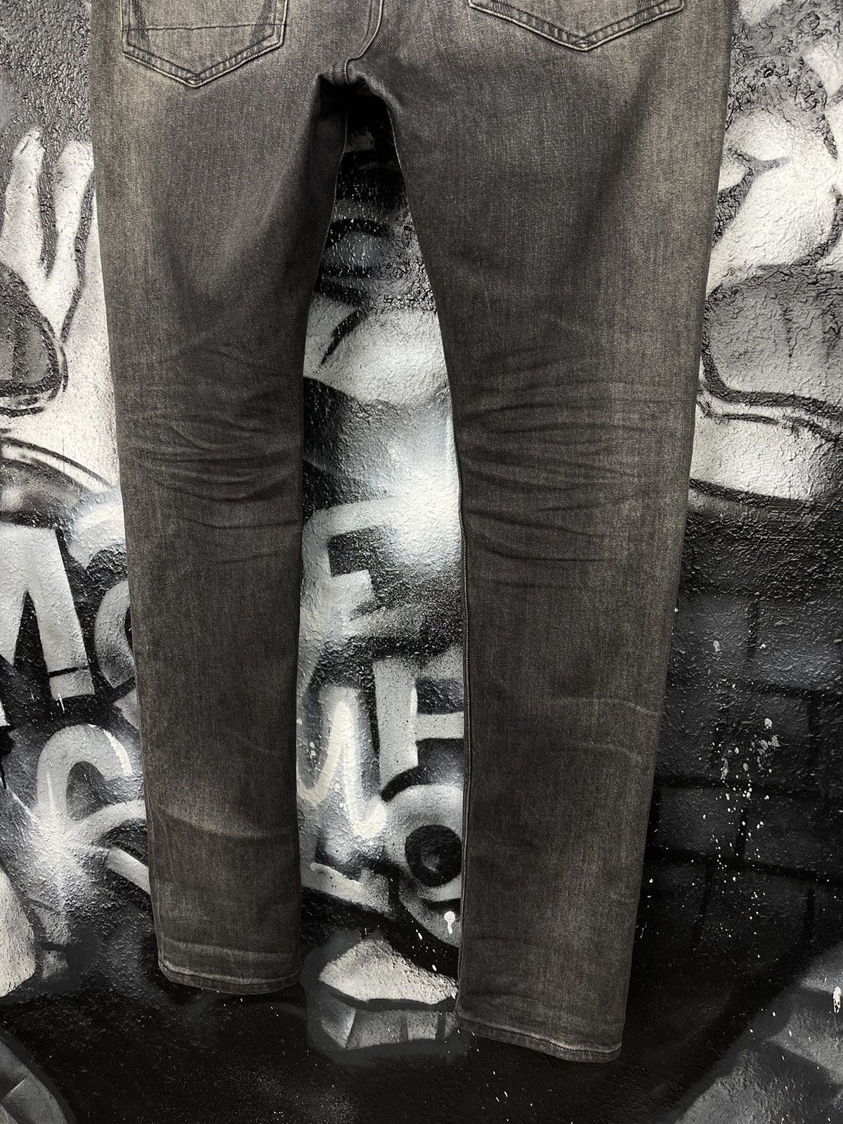 Allsaints Allsaints Rex Damaged Slim Fit Jeans Men’s Size 30 Size US 30 / EU 46 - 12 Thumbnail