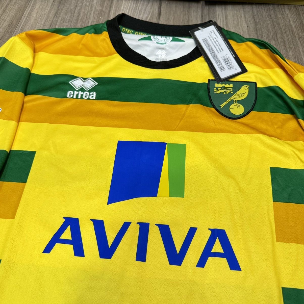 Errea Norwich City 15/16 third away shirt #27 Tettey (Bnwt) Size US XXL / EU 58 / 5 - 3 Thumbnail