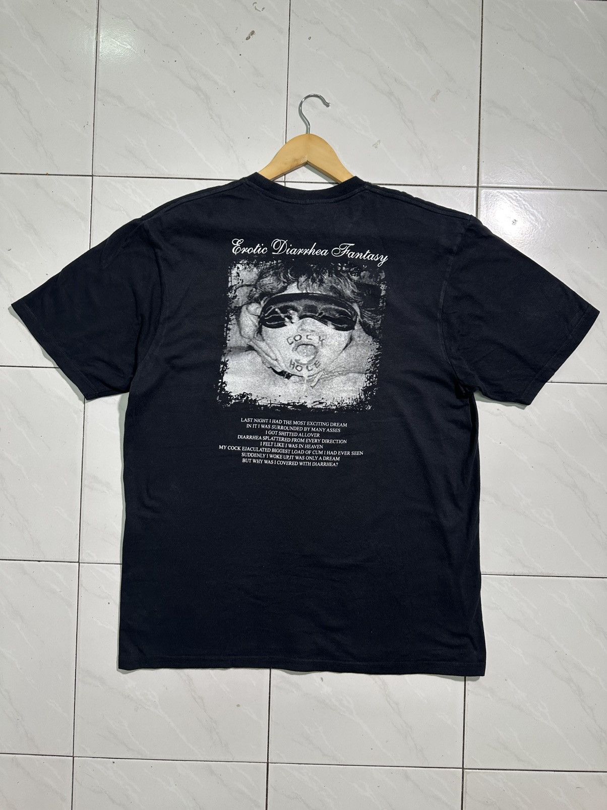 Band Tees EROTIC DIARRHEA FANTASY Size US XL / EU 56 / 4 - 9 Thumbnail