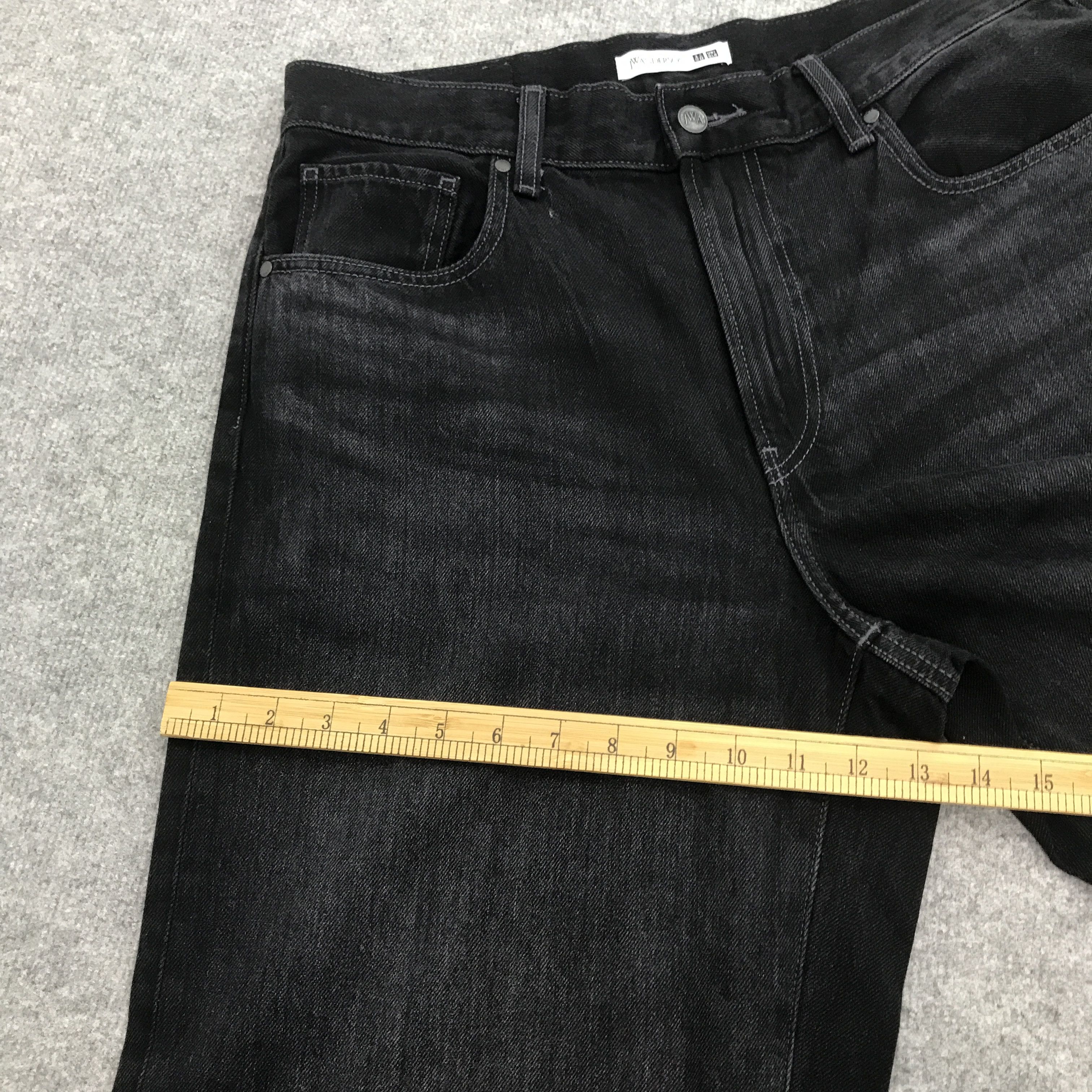JW Anderson × Japanese Brand × Uniqlo Rare J.W Anderson x Japan uniqlo baggy denim pants Size US 33 - 9 Thumbnail
