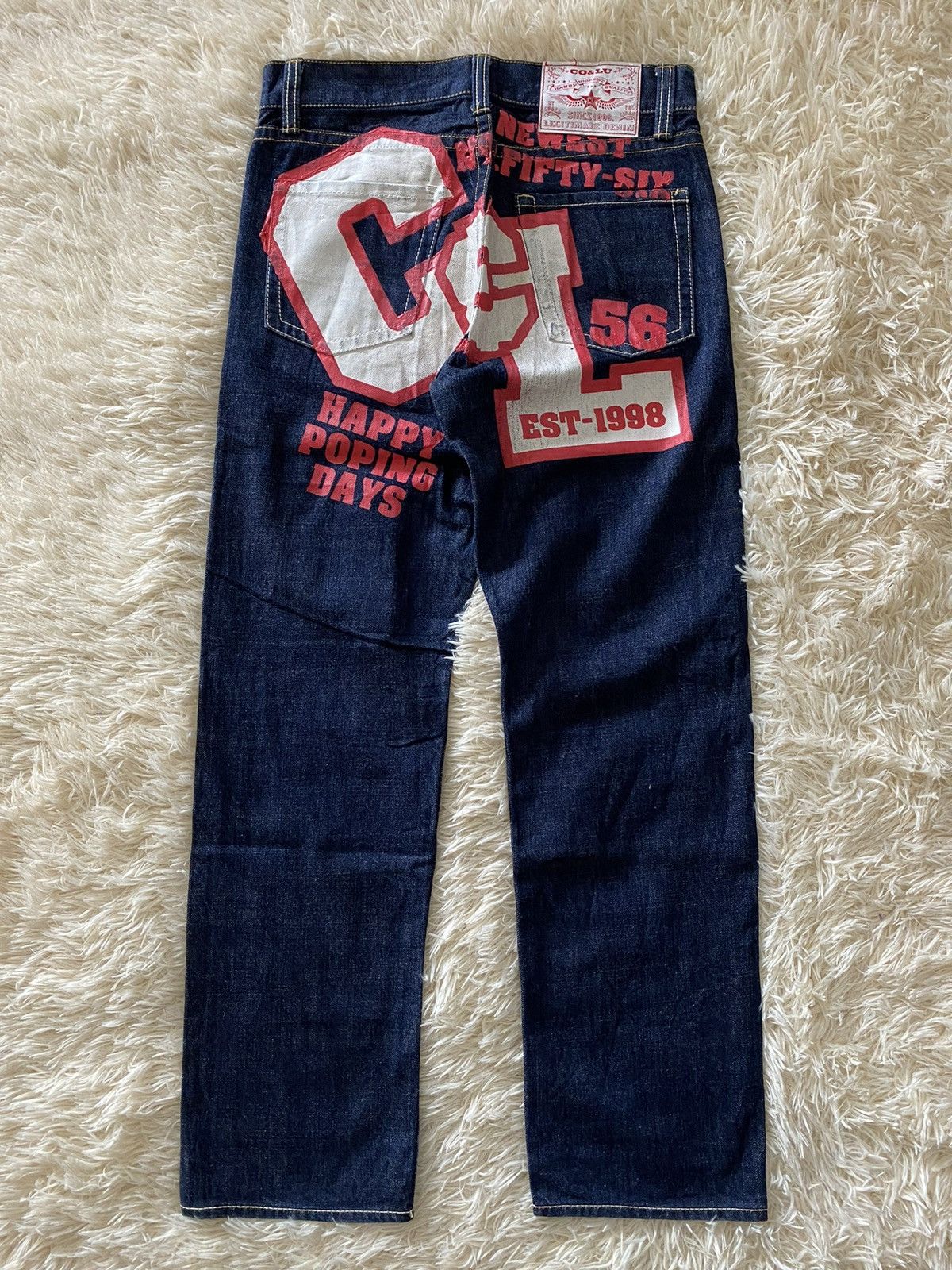 Hysteric Glamour Final Drop‼️ Co & Lu Big Spell Evisu Daicock Size US 30 / EU 46 - 1 Thumbnail