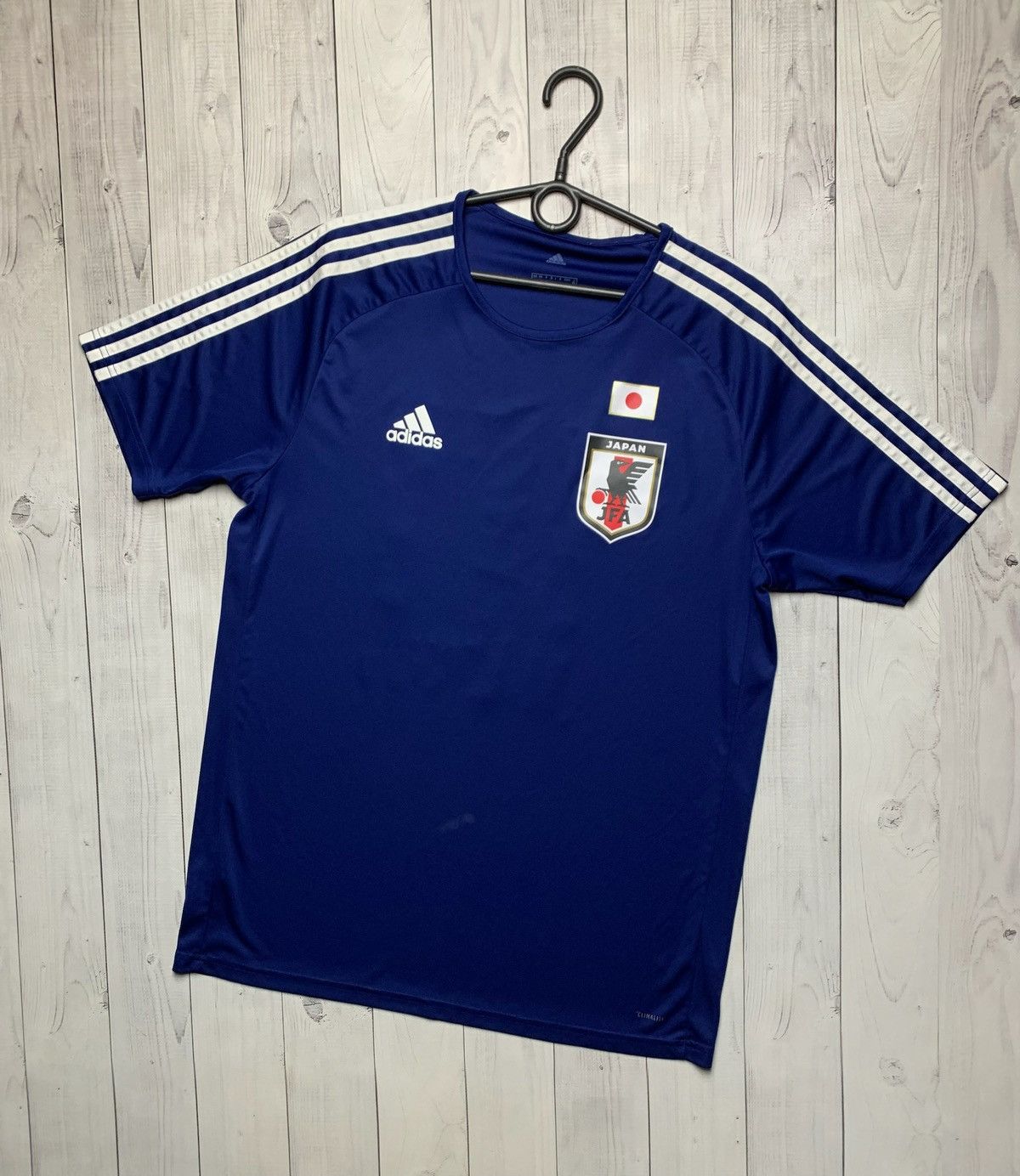 Adidas × Vintage Vintage adidas Japan soccer jersey 10 blue size M Size US M / EU 48-50 / 2 - 1 Thumbnail