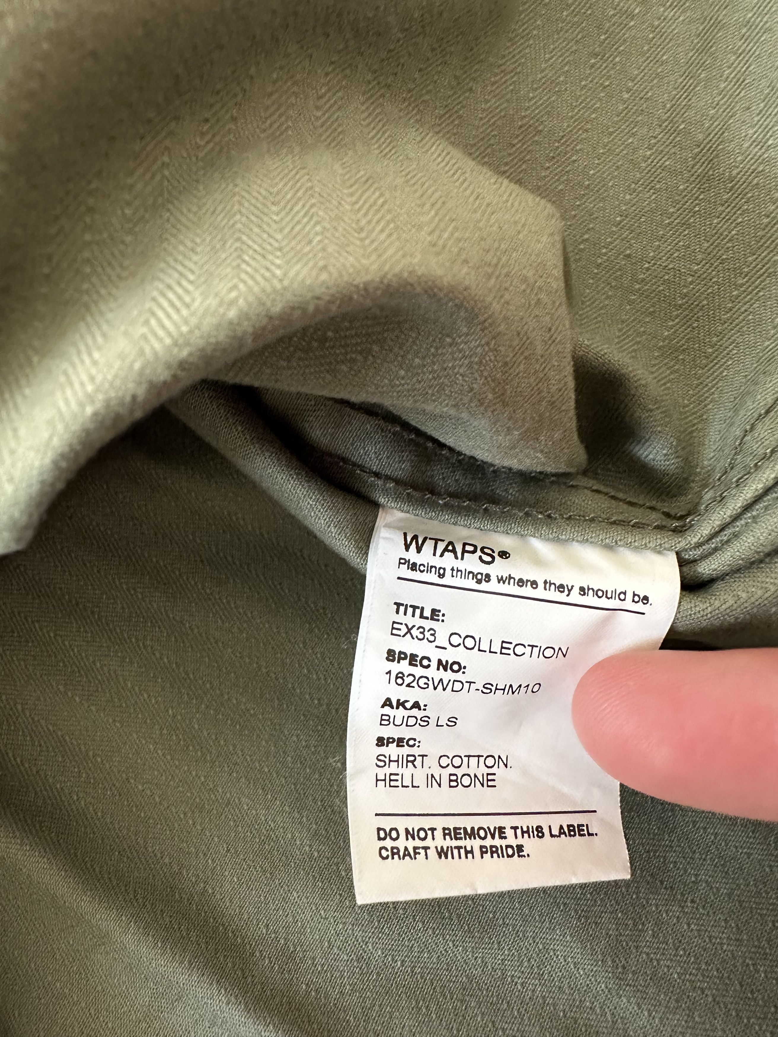 Wtaps WTAPS 2015 BUDS LS Shirt Size US L / EU 52-54 / 3 - 14 Thumbnail