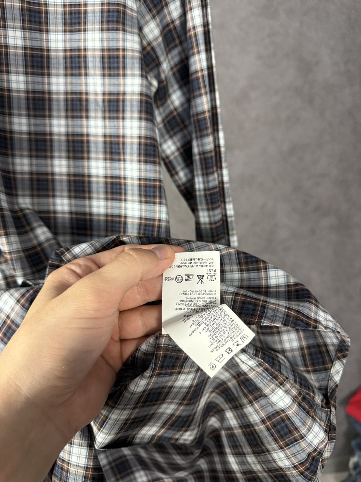 Dsquared2 Dsquared 2 luxury designer vintage checkered shirt Size US S / EU 44-46 / 1 - 4 Thumbnail