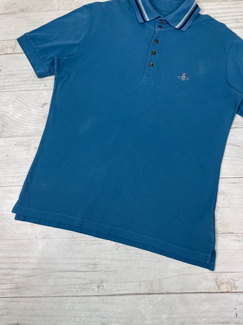 Vivienne Westwood Vivienne Westwood Polo Shirt Orb Size US L / EU 52-54 / 3 - 3 Thumbnail