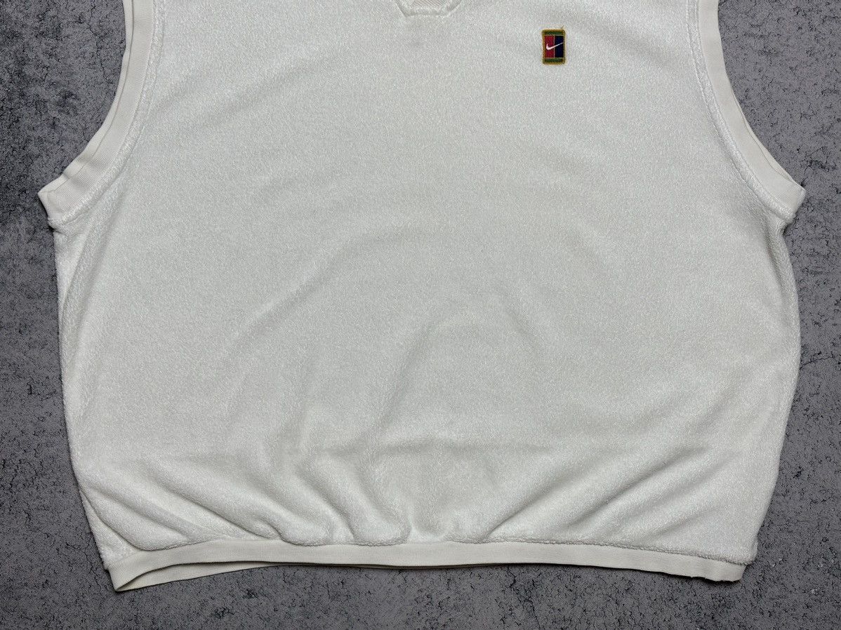 Nike Vintage 90s Nike Challenge Court Terry Tennis Vest Size US XL / EU 56 / 4 - 3 Thumbnail