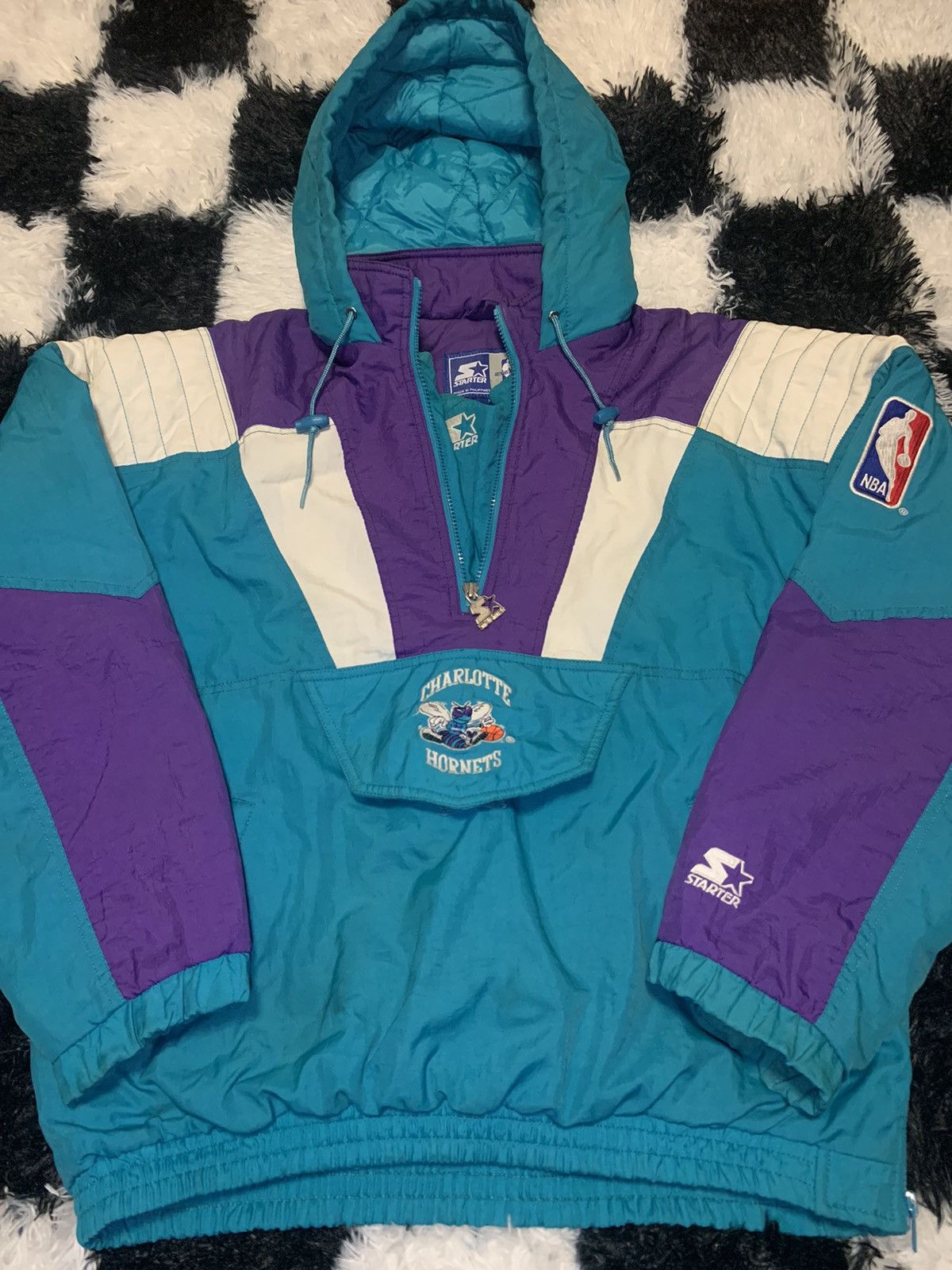 NBA × Starter Vintage Starter x NBA x Charlotte Hornets Size US M / EU 48-50 / 2 - 1 Thumbnail