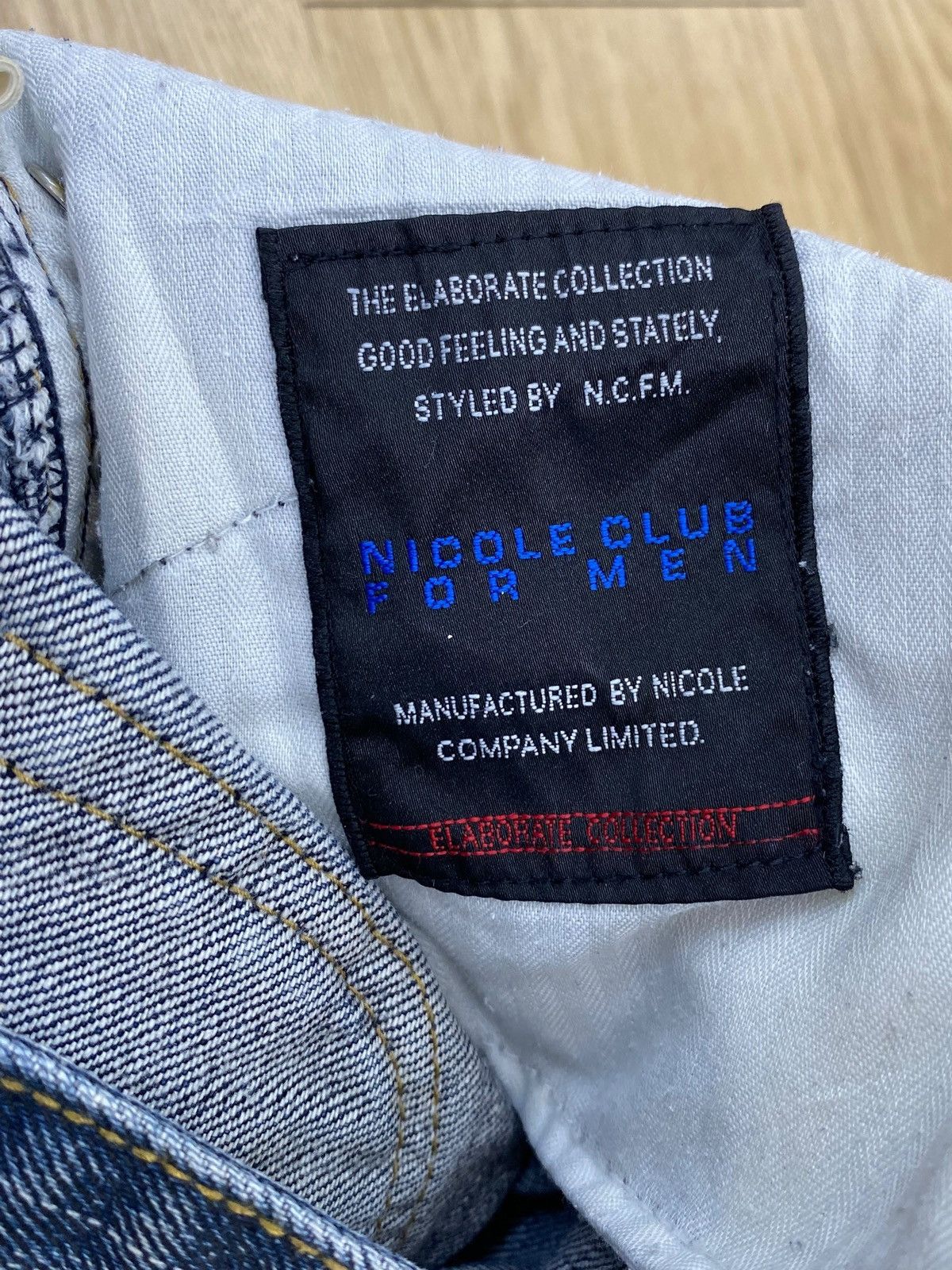 Nicole Club Nicole Club Brand Thunder Wash Style Back Double Waist Size US 30 / EU 46 - 14 Thumbnail