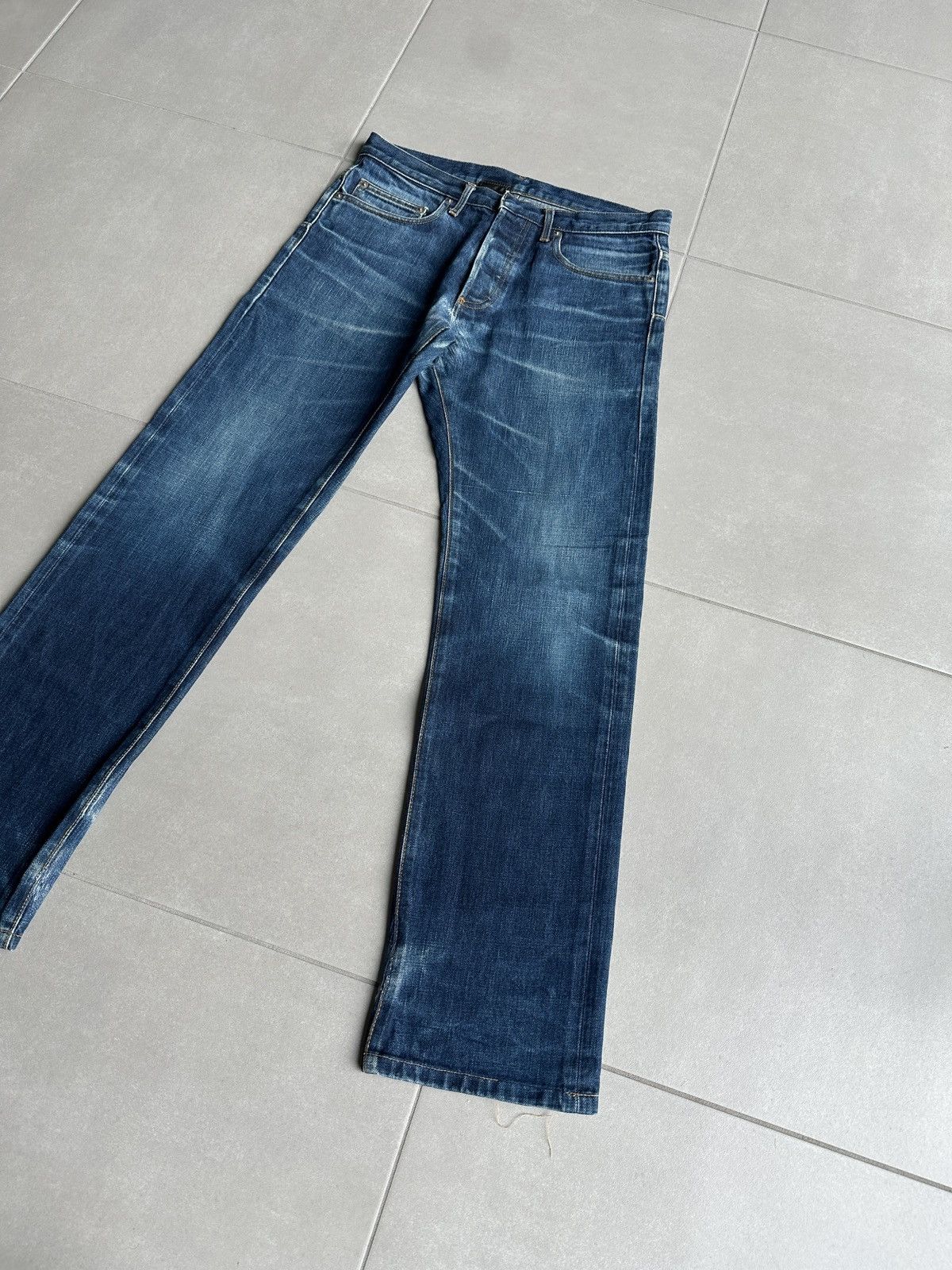 Dior × Hedi Slimane Dior Homme AW03 “LUSTER” MIJ Washed Denim Size US 30 / EU 46 - 5 Thumbnail