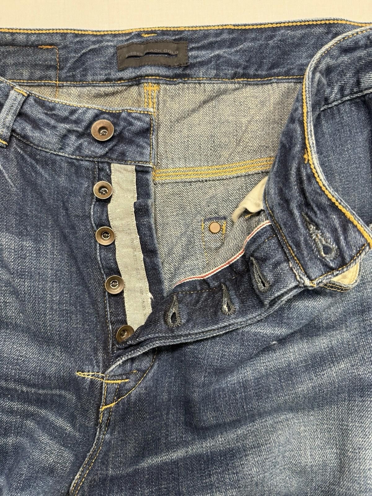 Diesel Diesel Black Gold Men's Selvedge Jeans Made In Japan W31 Size US 31 - 6 Thumbnail